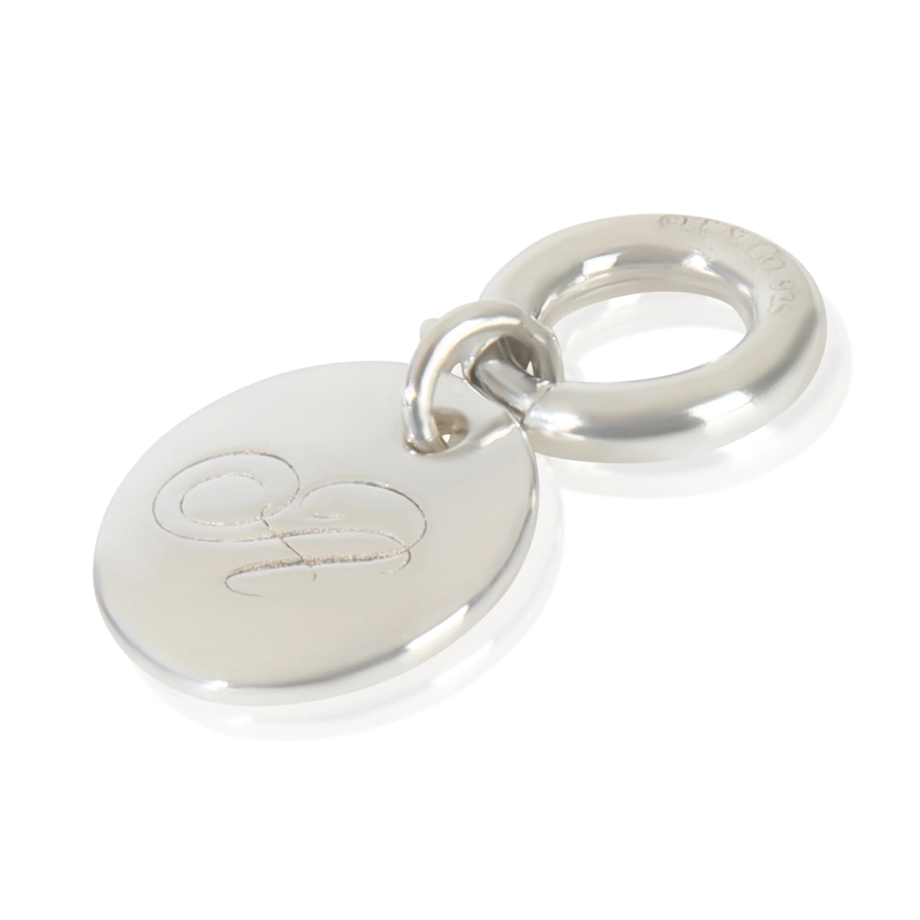 Sterling Silver Notes Initial A Charm - Image 2