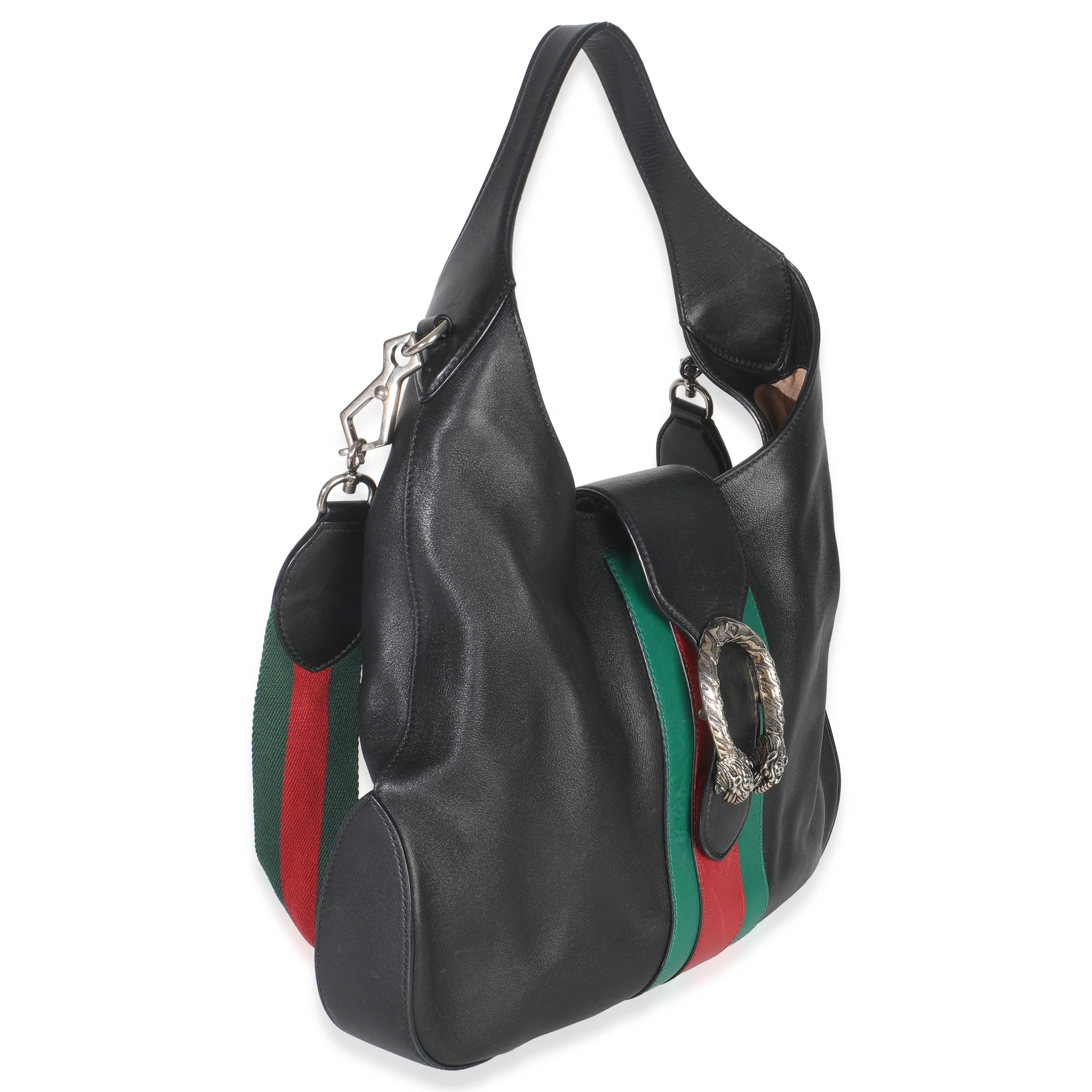 Black Smooth Calfskin Medium Dionysus Hobo - Image 3