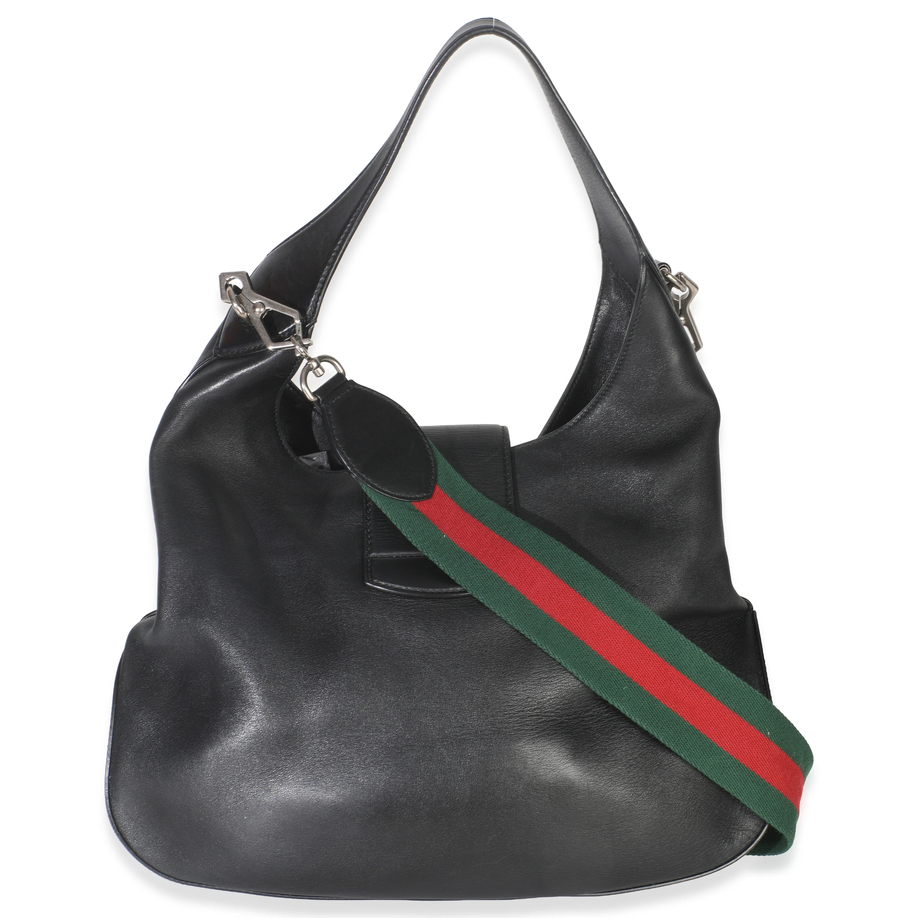 Black Smooth Calfskin Medium Dionysus Hobo - Image 4