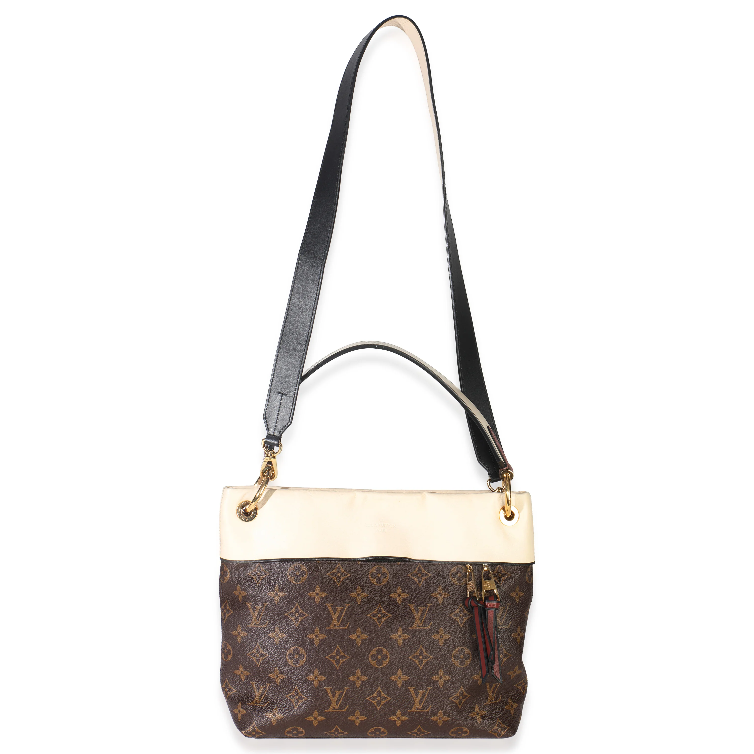 Creme Monogram Canvas Tuileries Besace - Image 9