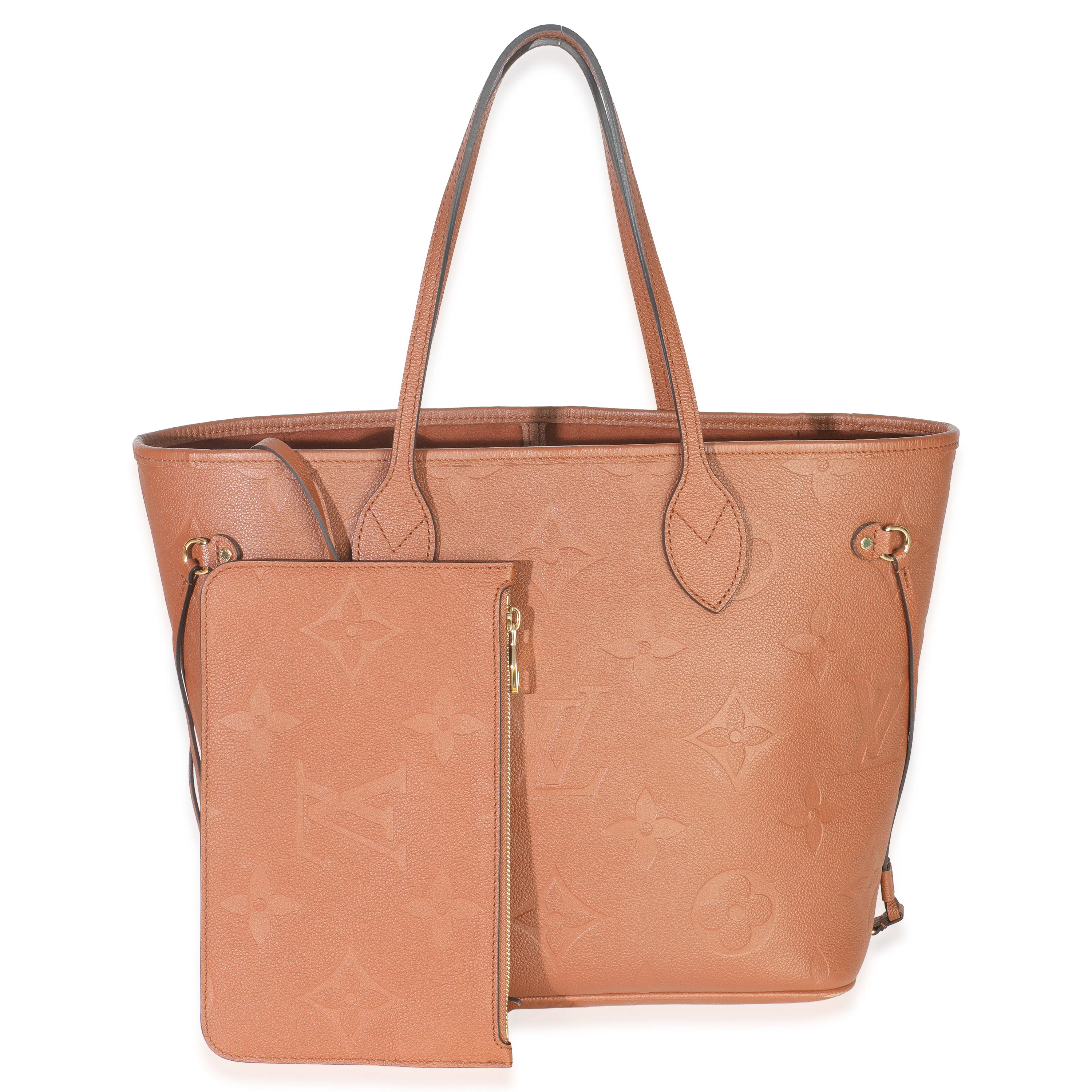 Cognac Empreinte Monogram Giant Neverfull MM - Image 3