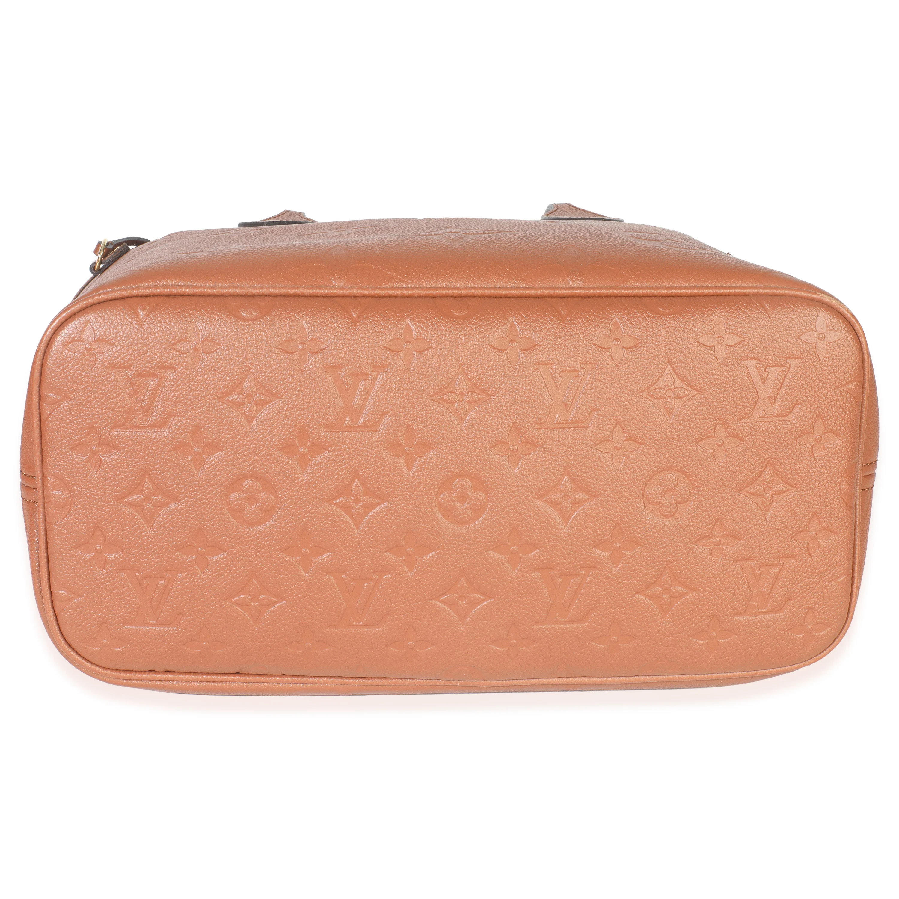Cognac Empreinte Monogram Giant Neverfull MM - Image 5