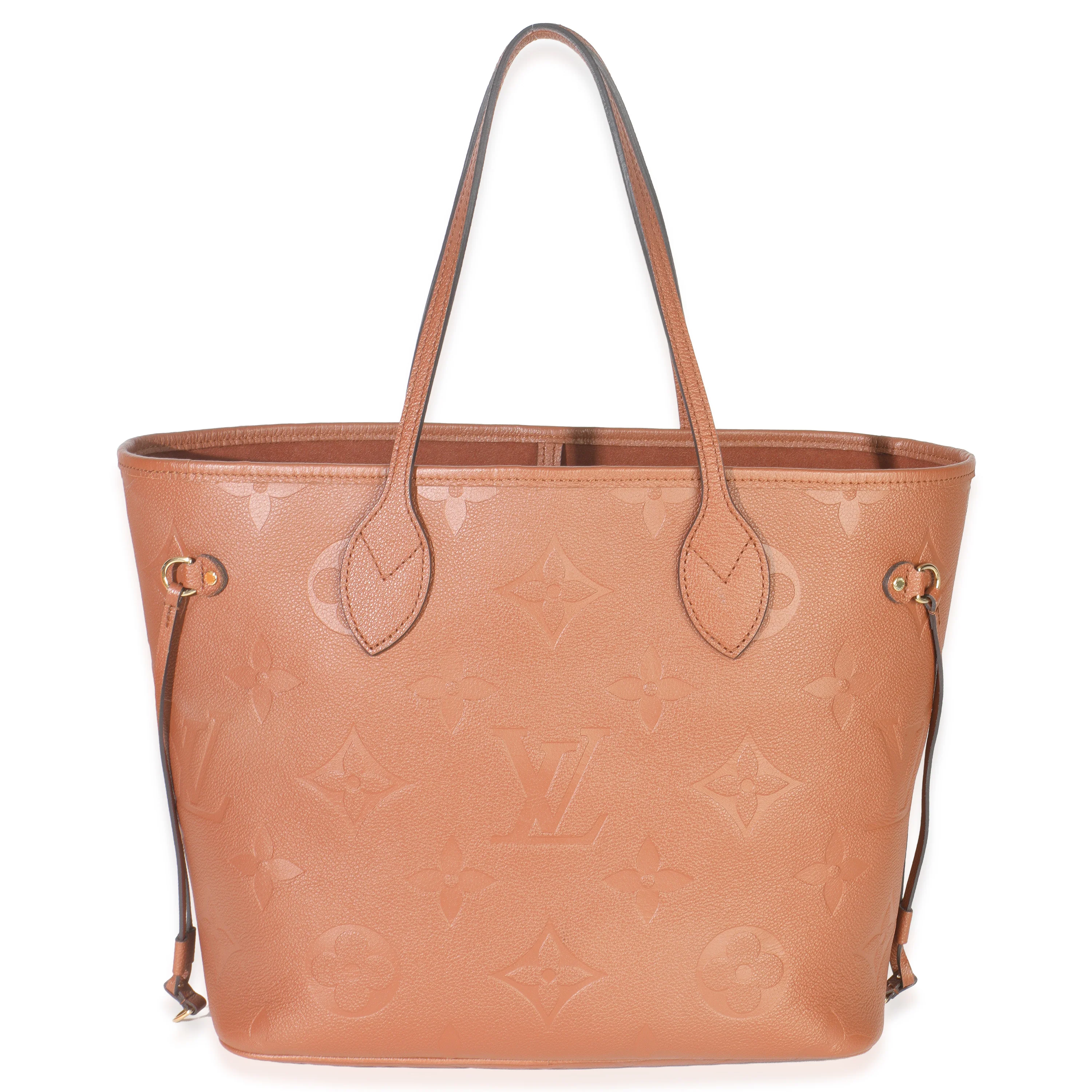 Cognac Empreinte Monogram Giant Neverfull MM - Image 6