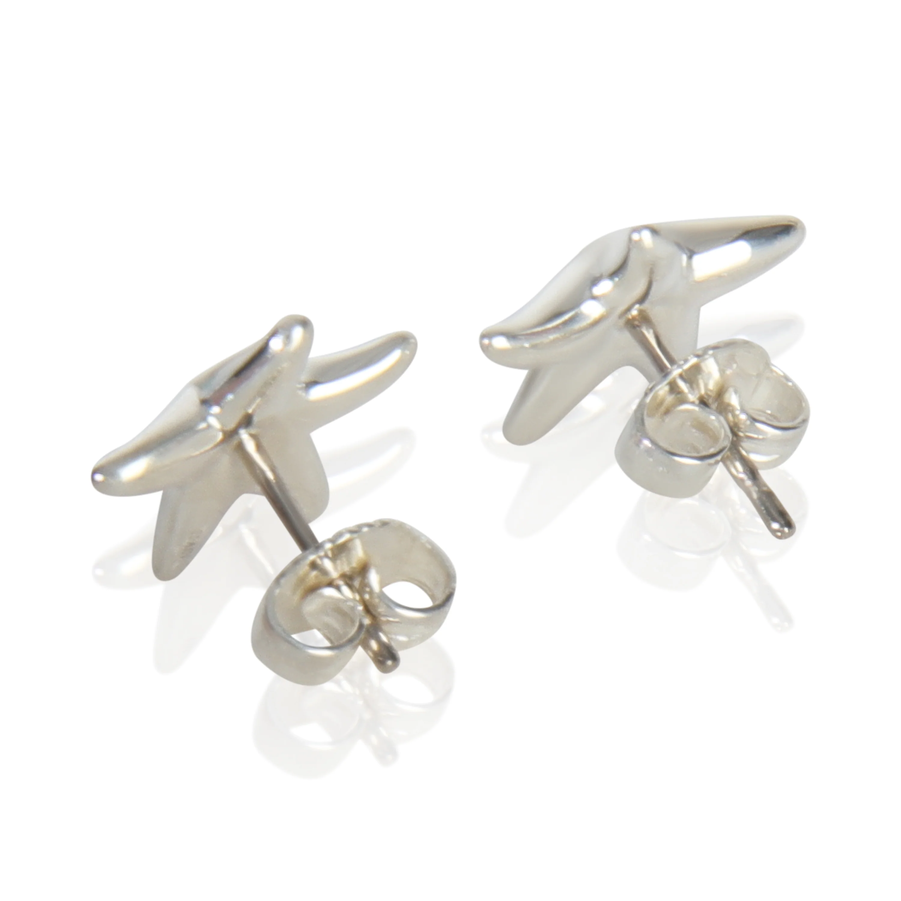 Sterling Silver  Elsa Peretti Starfish Earrings - Image 3