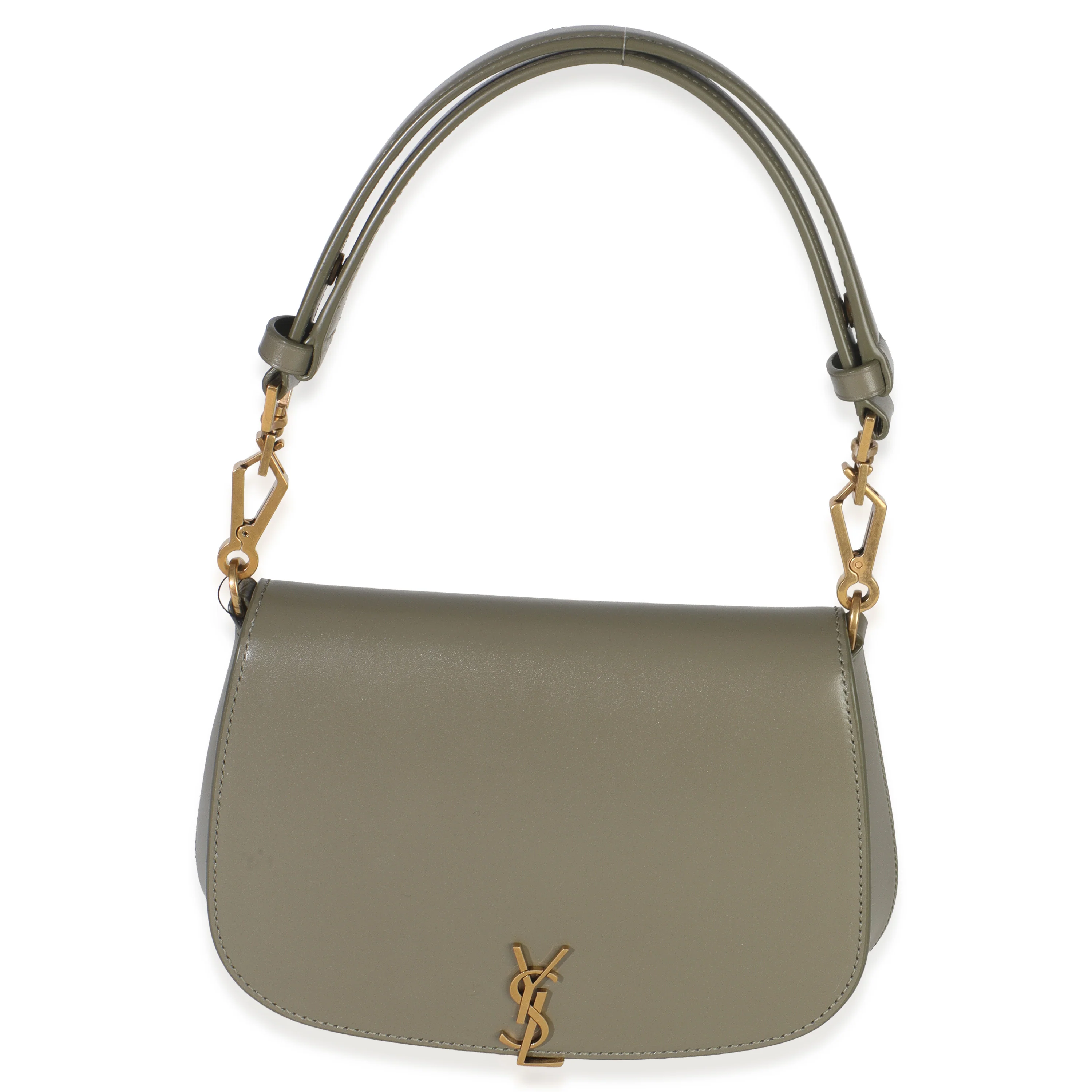 Strong Moss Smooth Leather Mini Voltaire - Image 2