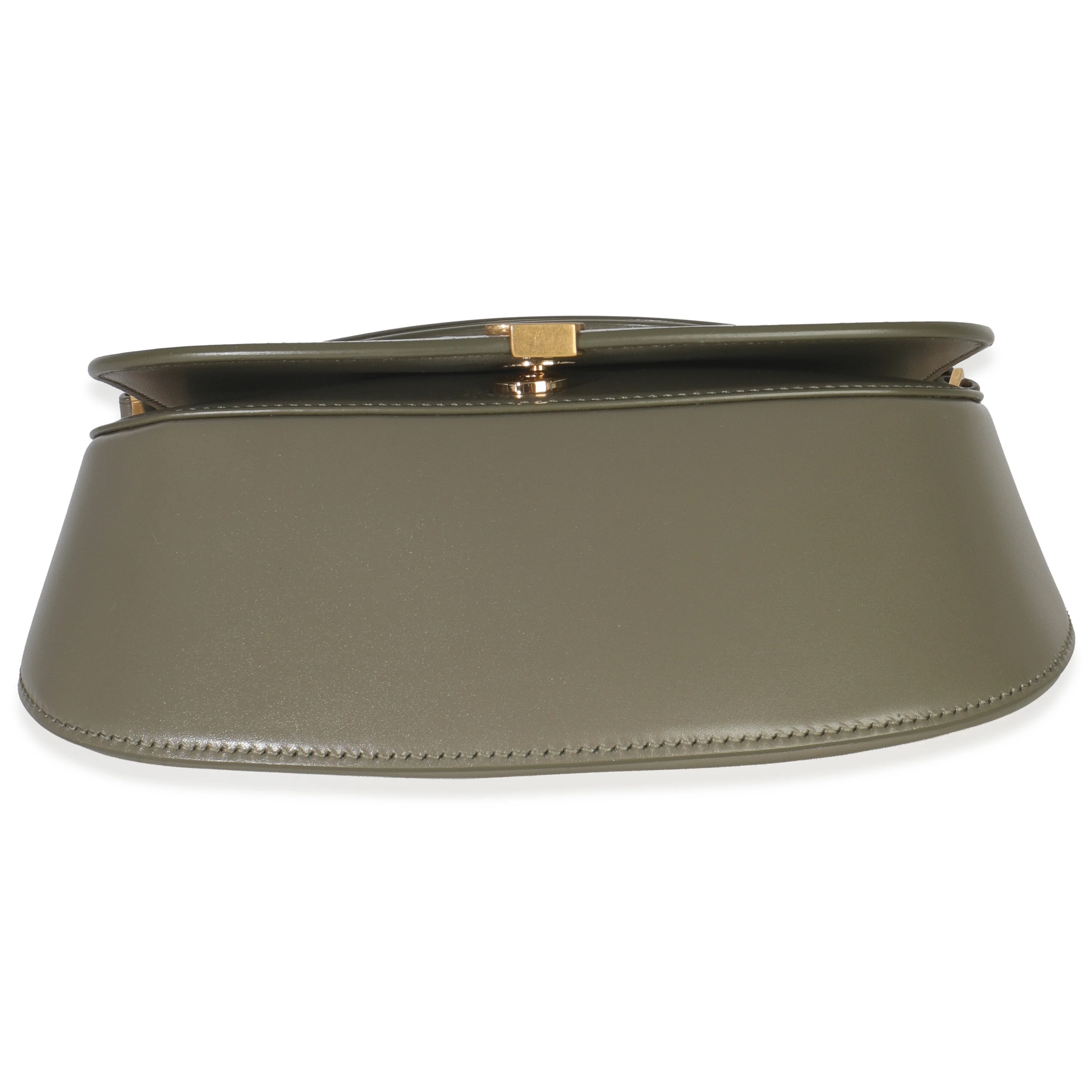 Strong Moss Smooth Leather Mini Voltaire - Image 5