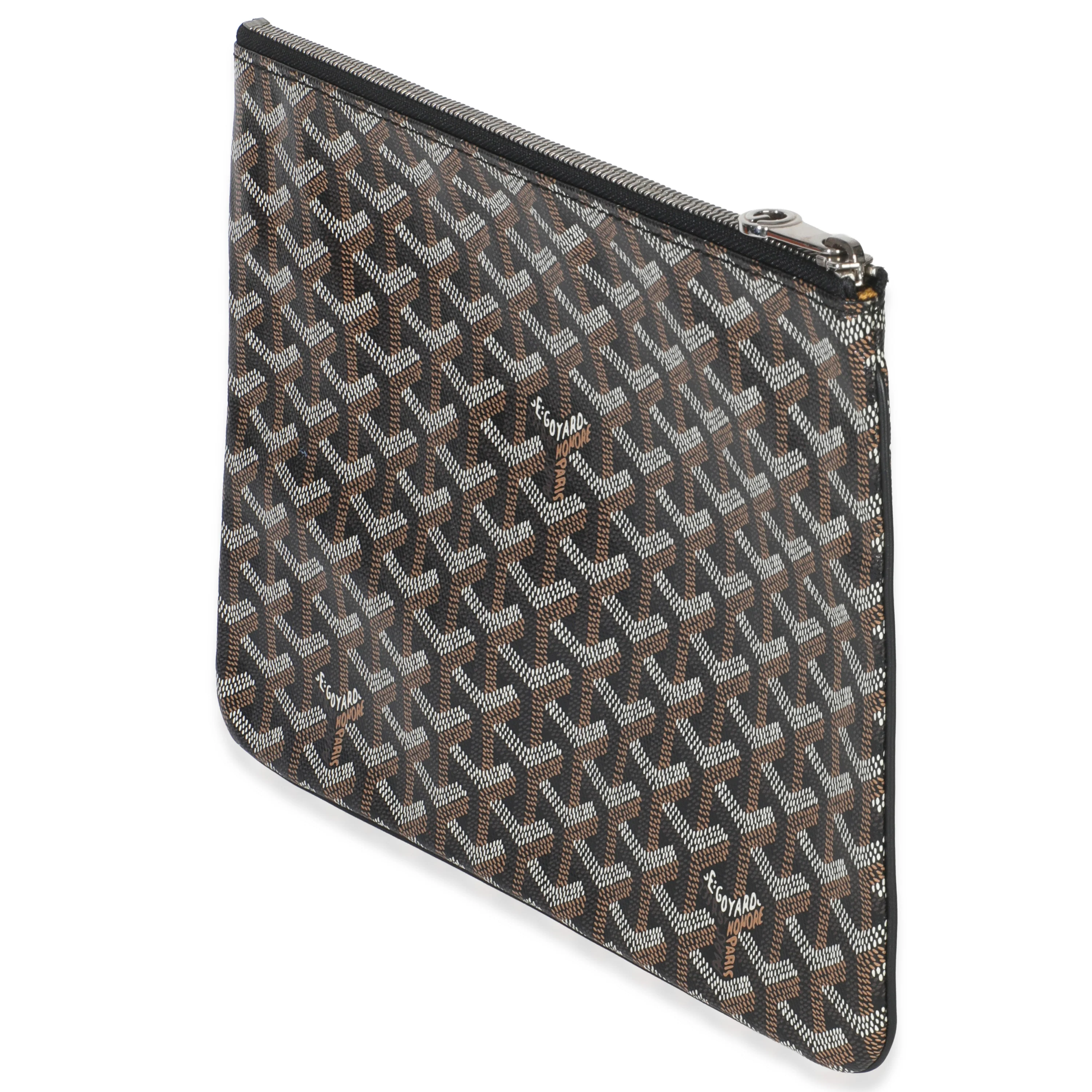 Black Goyardine Canvas Senat MM - Image 2