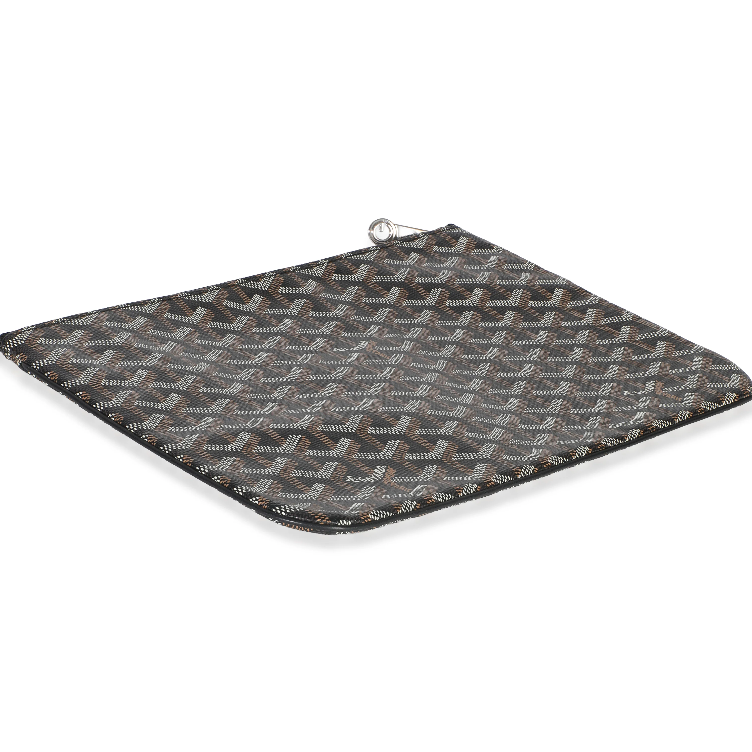 Black Goyardine Canvas Senat MM - Image 6