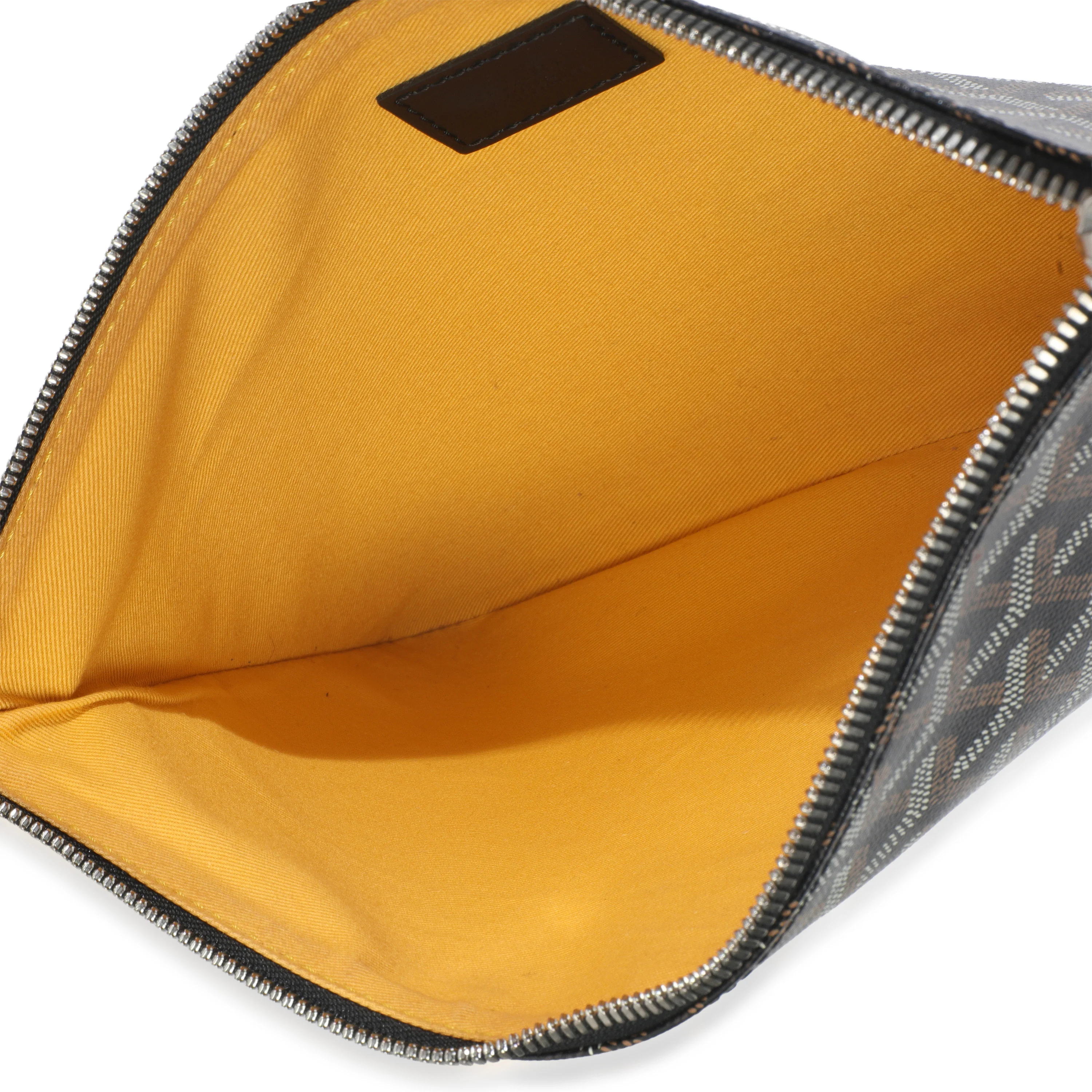 Black Goyardine Canvas Senat MM - Image 8