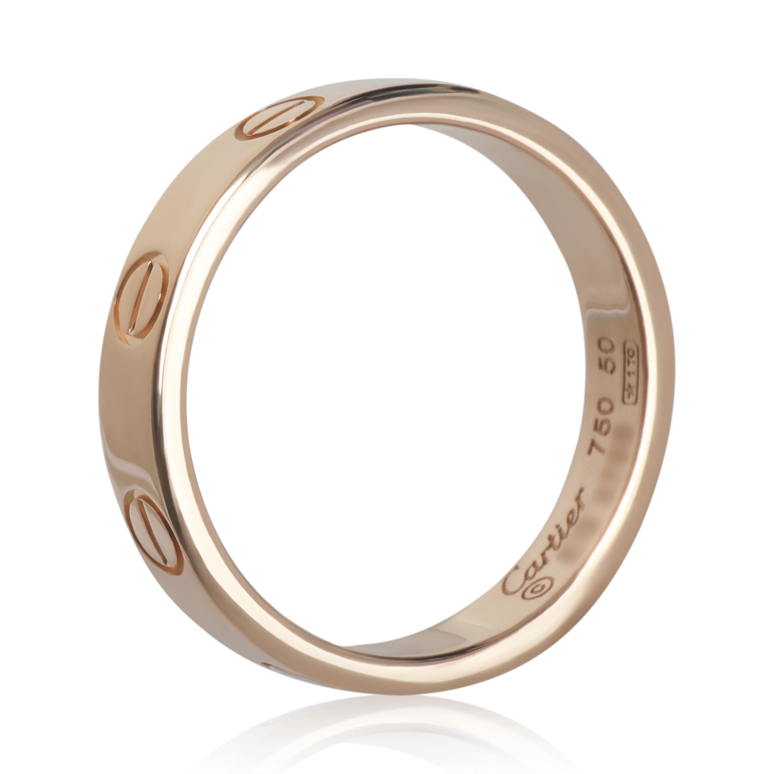 Rose Gold Small Model Love Ring - Image 6