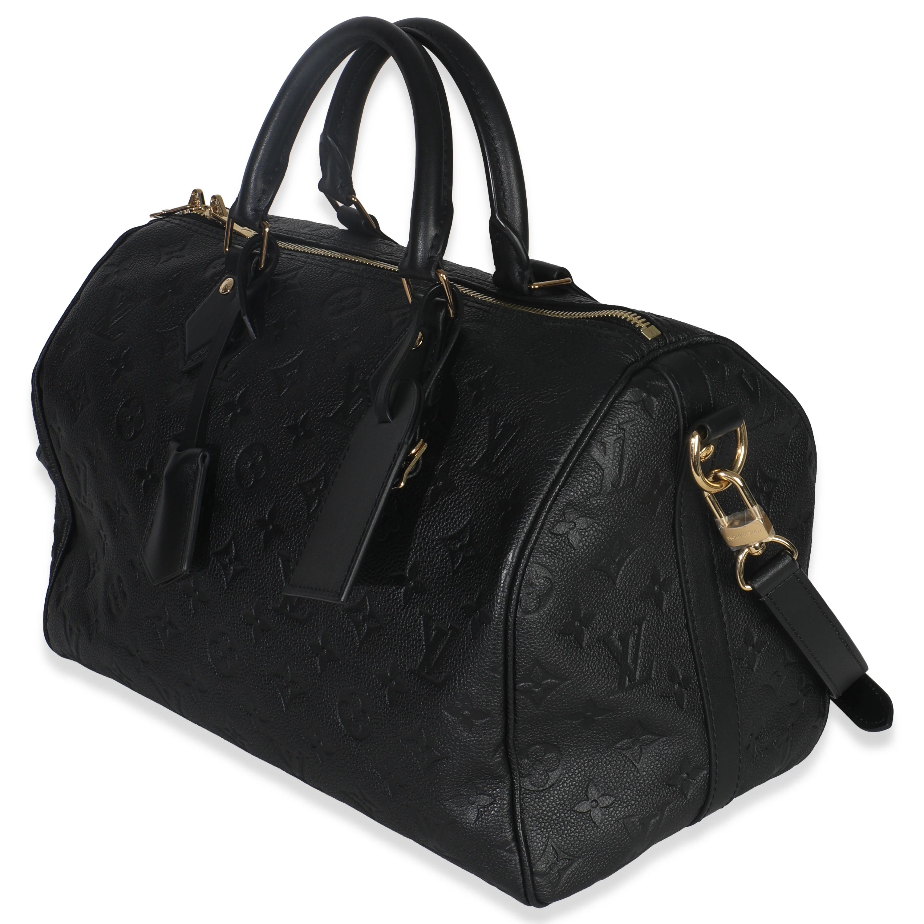 Black Monogram Empreinte Speedy Soft 30 - Image 3