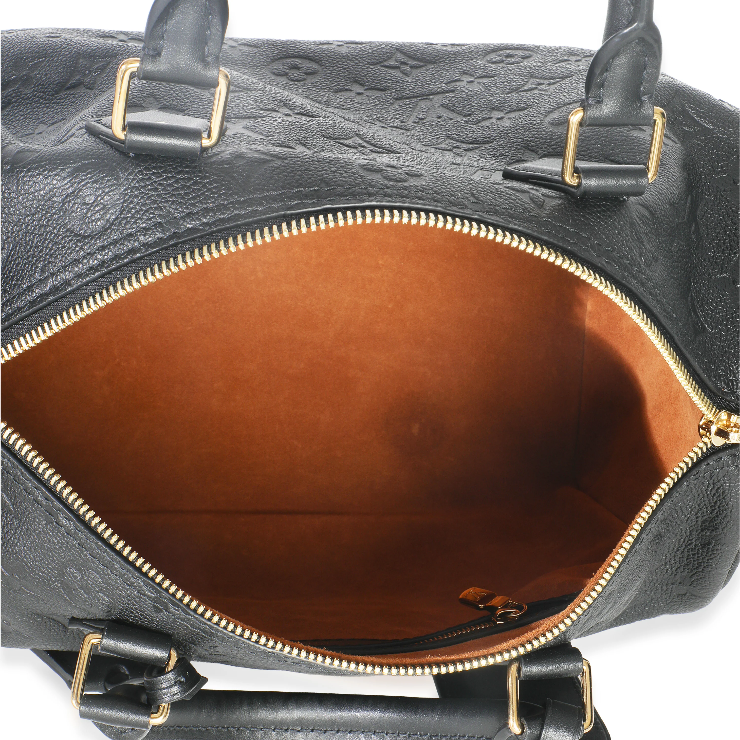 Black Monogram Empreinte Speedy Soft 30 - Image 9