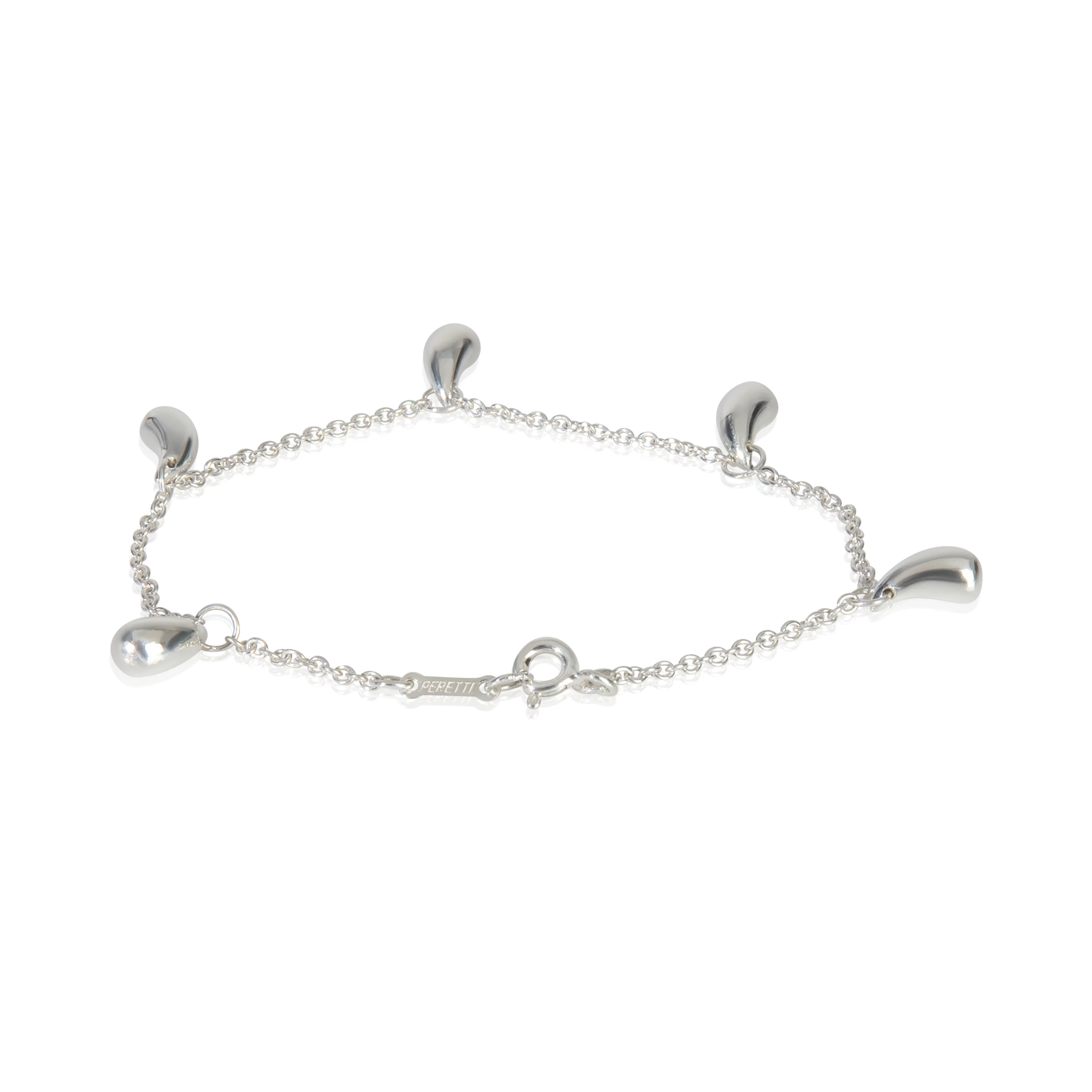 Sterling Silver Elsa Peretti Teardrop Bracelet - Image 3