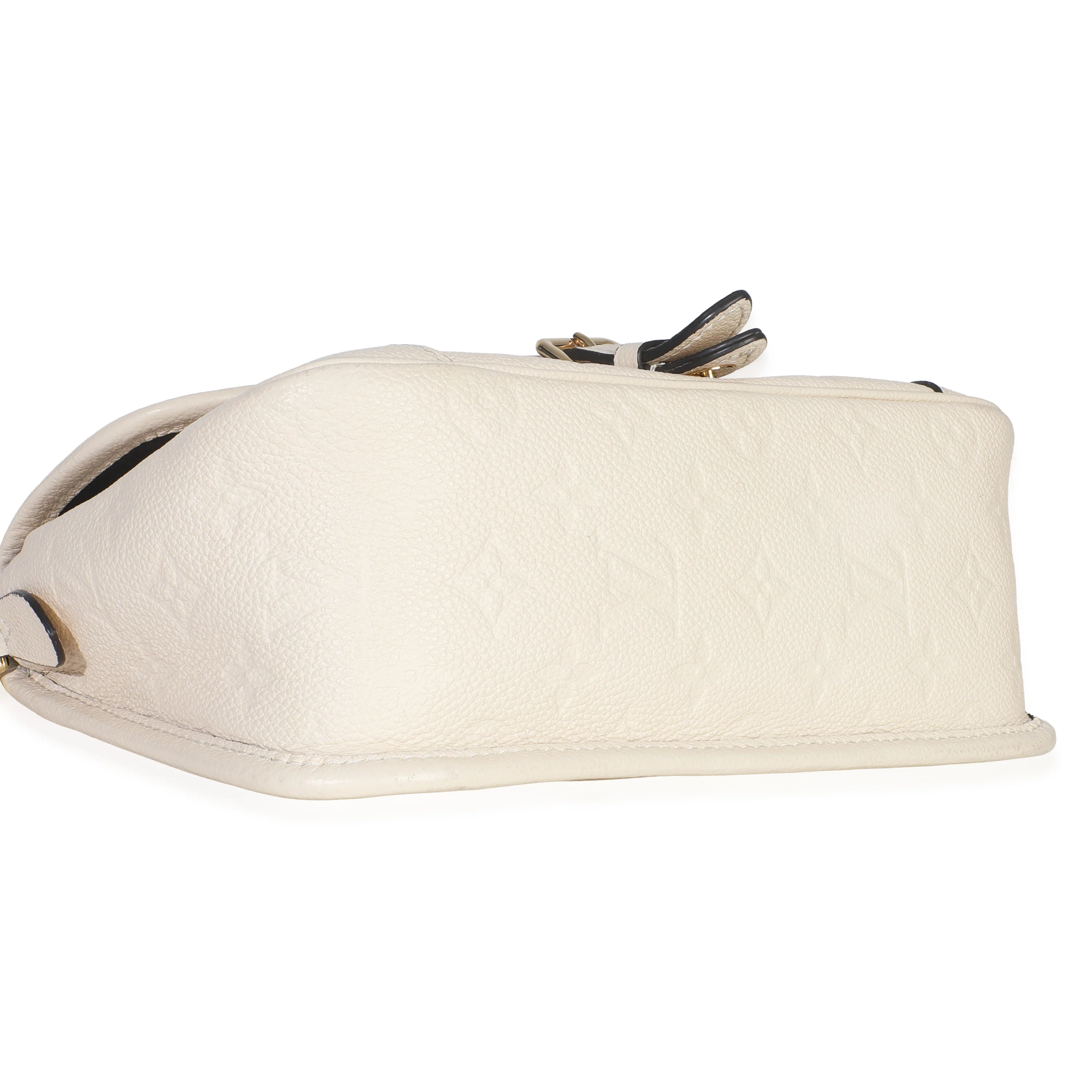 Cream Giant Monogram Empreinte Diane Bag - Image 8