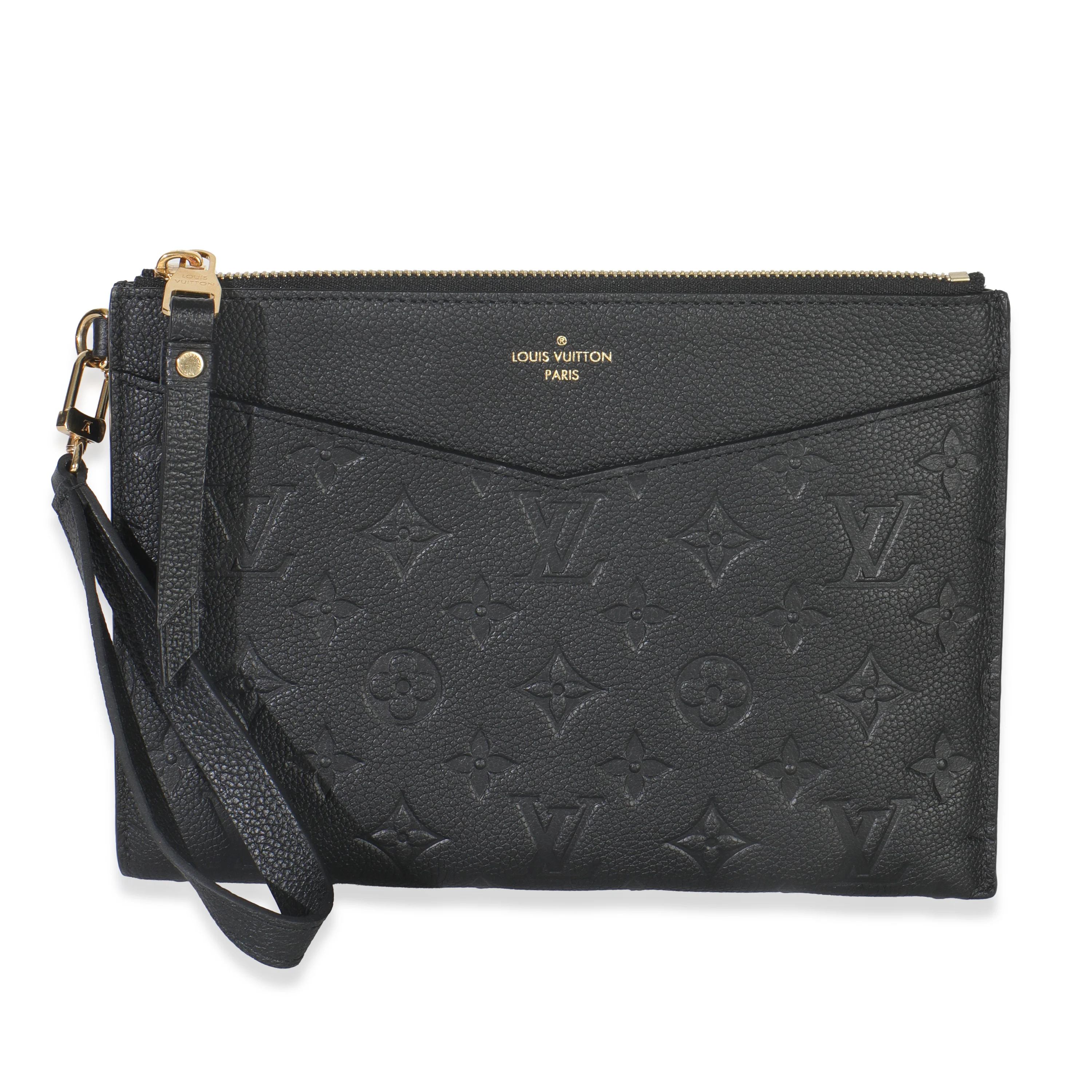 Black Monogram Empreinte Melanie MM