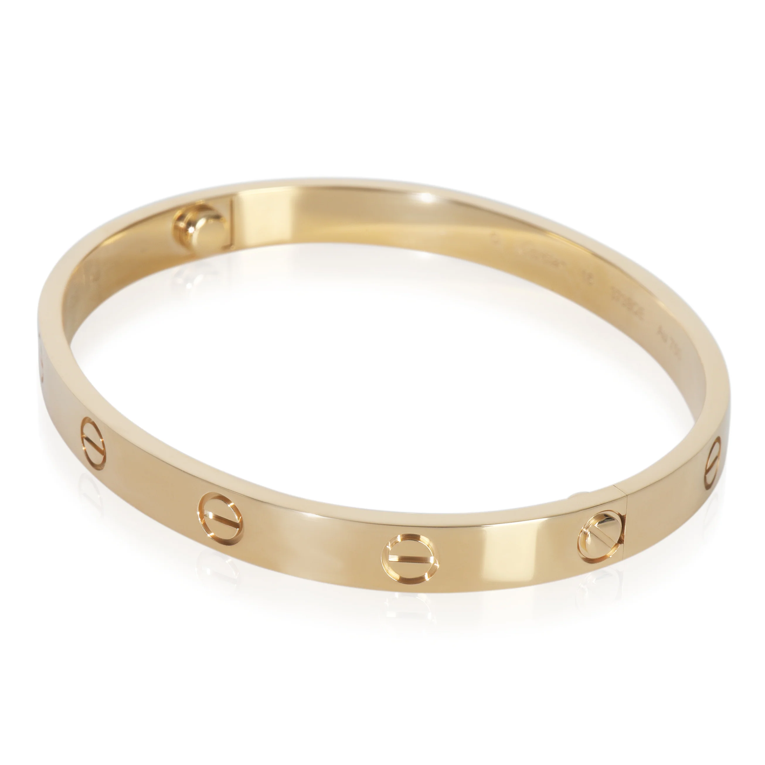 Yellow Gold  Love Bracelet - Image 2