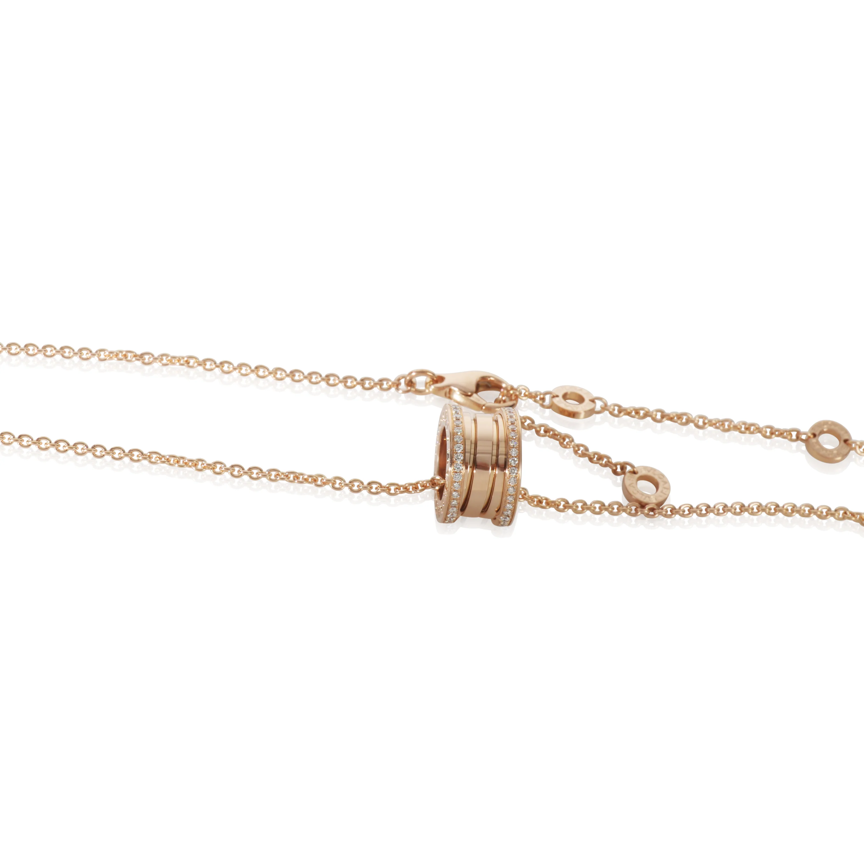Rose Gold Diamond B.zero1 Necklace - Image 2