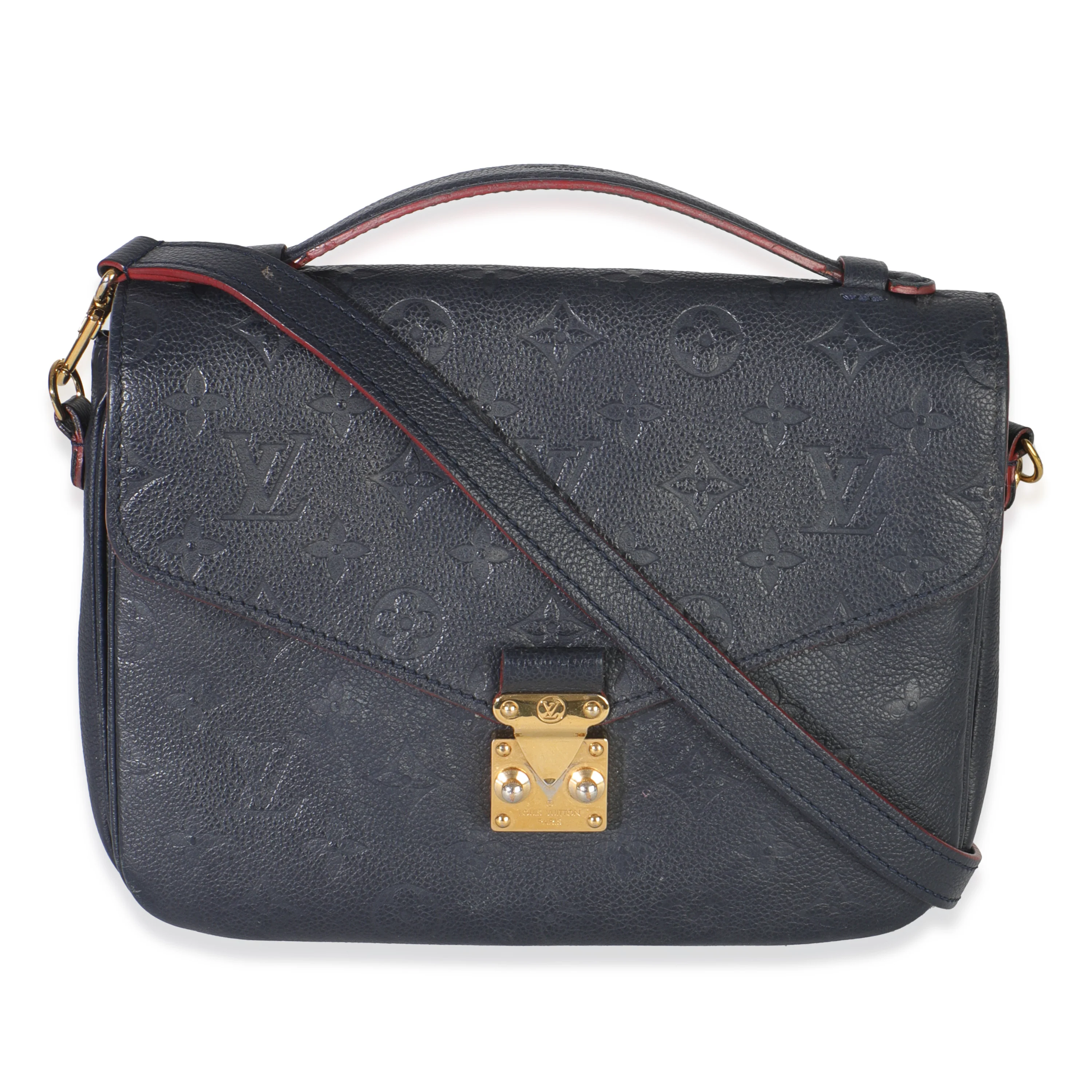 Marine Rouge Monogram Empreinte Pochette Metis