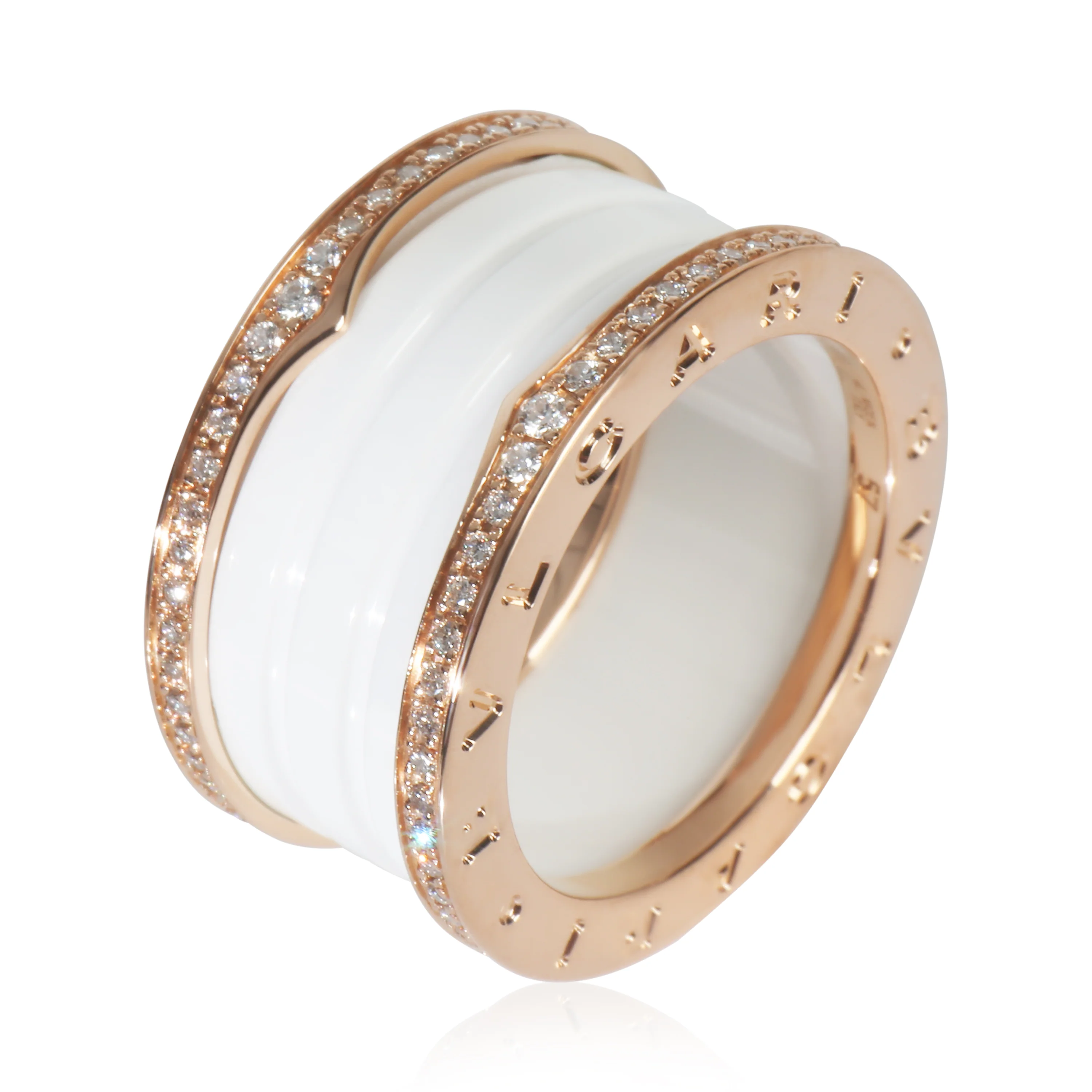 Rose Gold Diamond B.zero1 Ring - Image 5