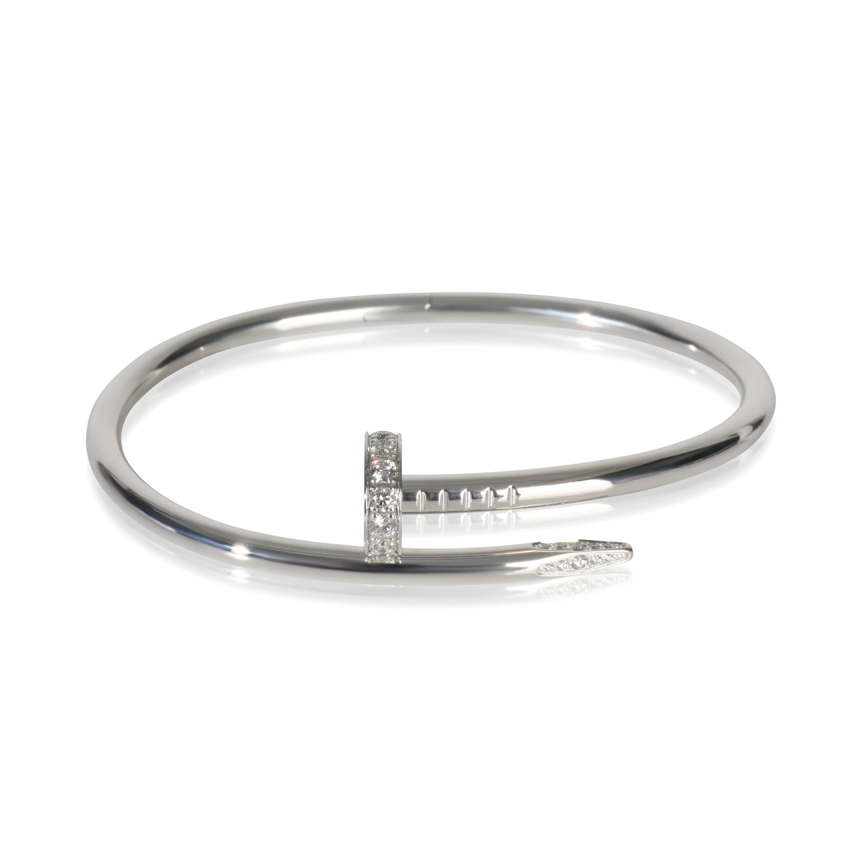 White Gold Diamond Juste Un Clou Bracelet