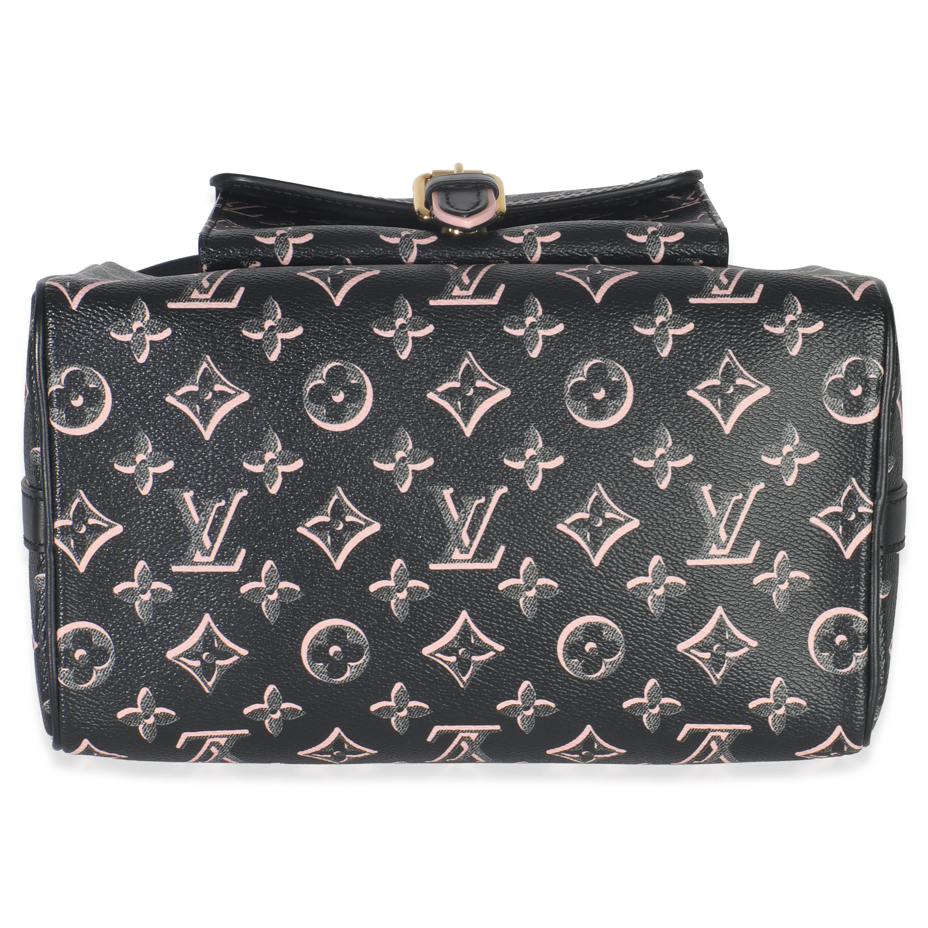 Black Monogram Canvas Fall for You Speedy Bandouliere 25 - Image 5