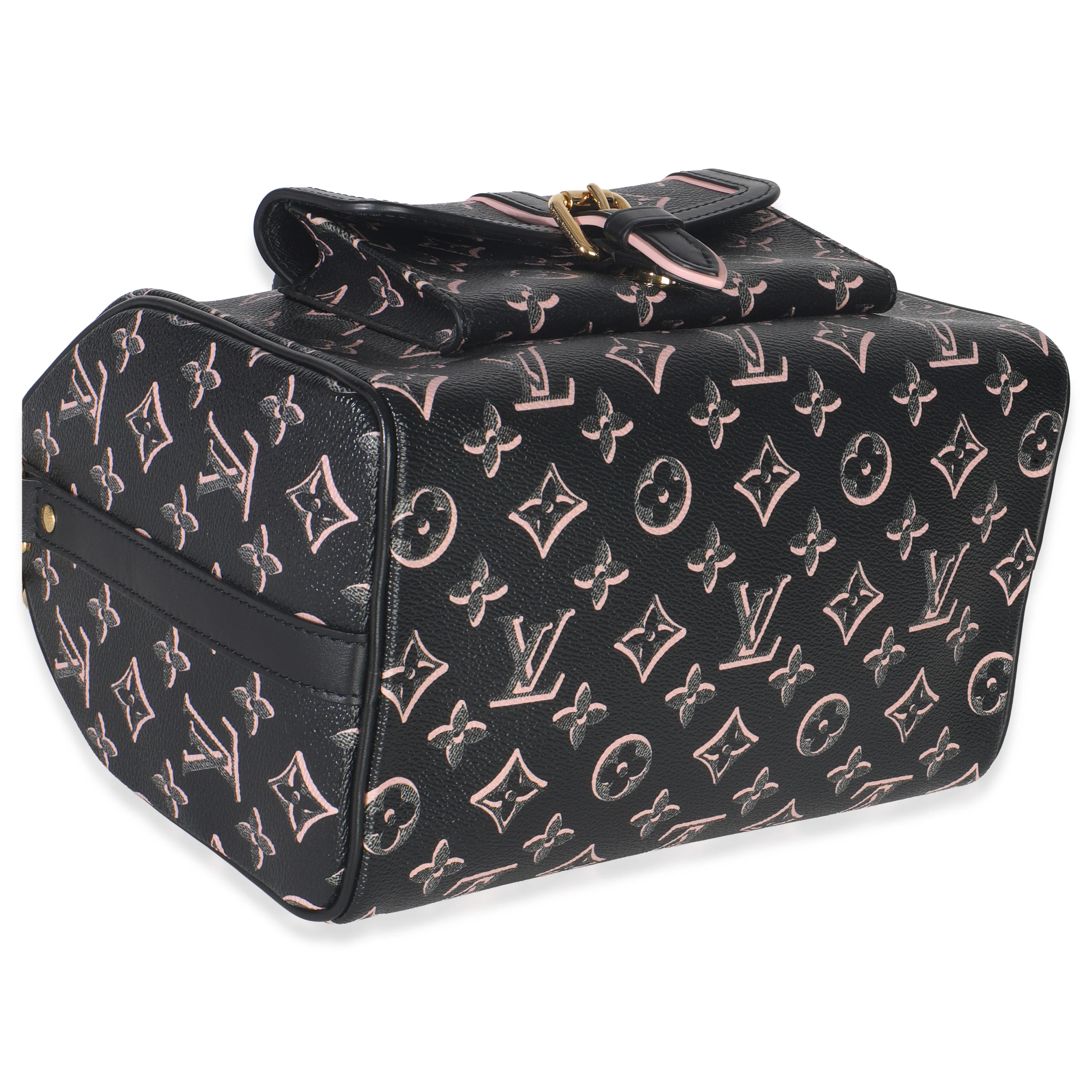Black Monogram Canvas Fall for You Speedy Bandouliere 25 - Image 6