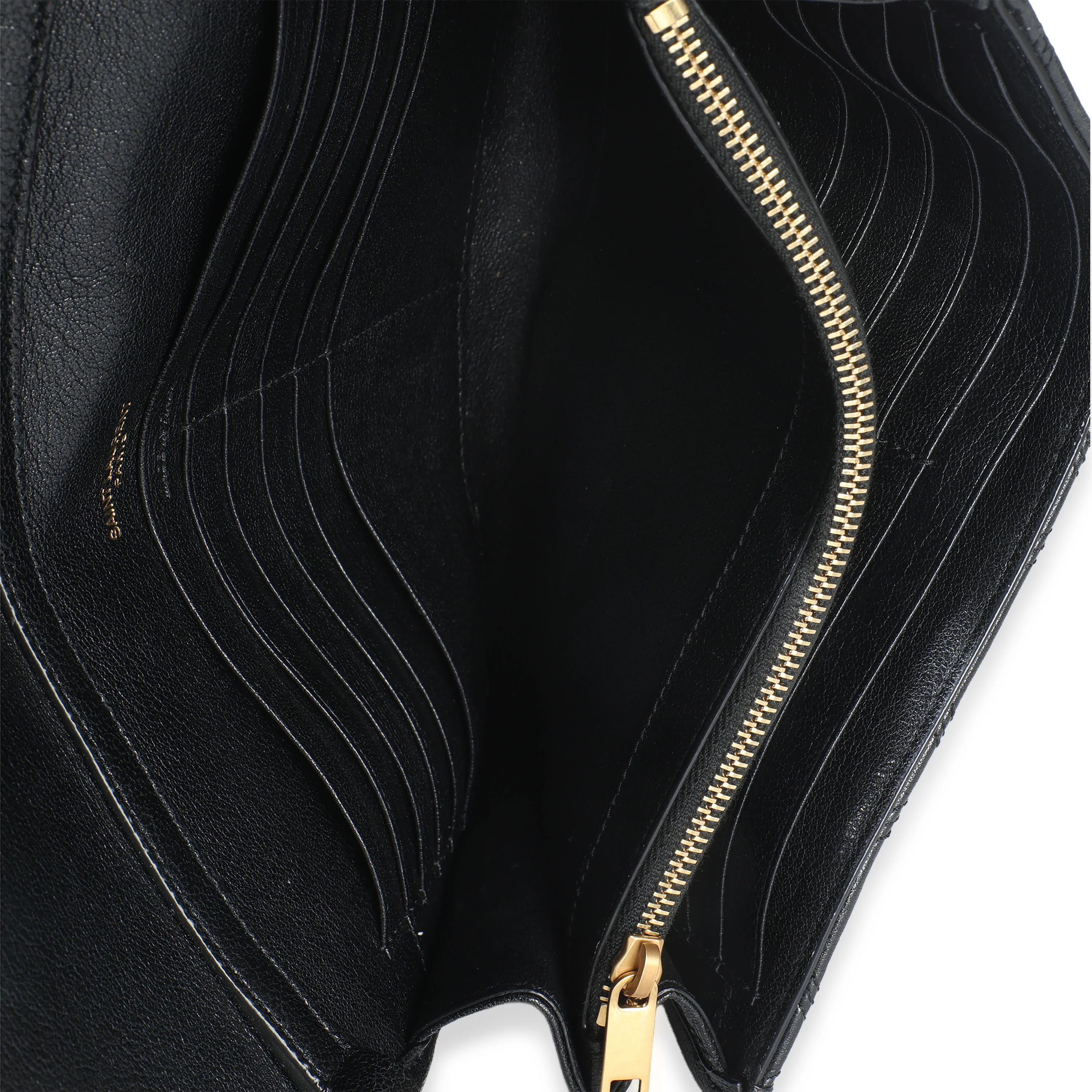 Black Quilted Lambskin Mini Becky Chain Bag - Image 9