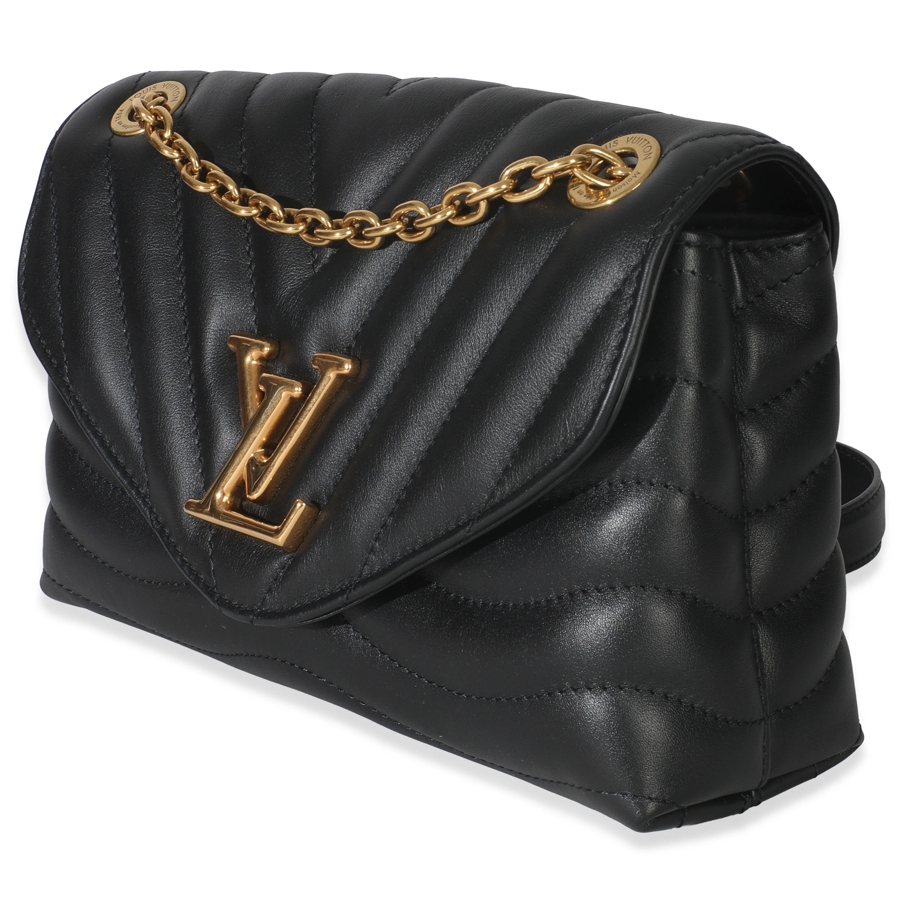 Black Calfskin New Wave Chain MM - Image 2