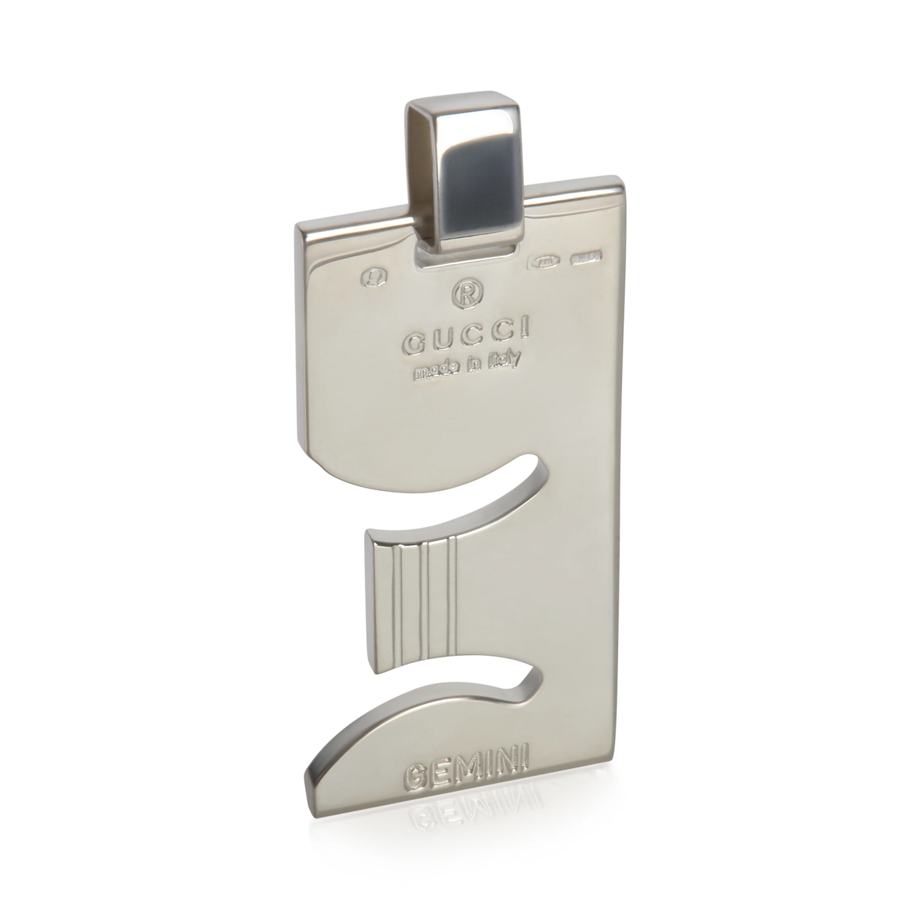 Sterling Silver  Gemini Pendant - Image 3