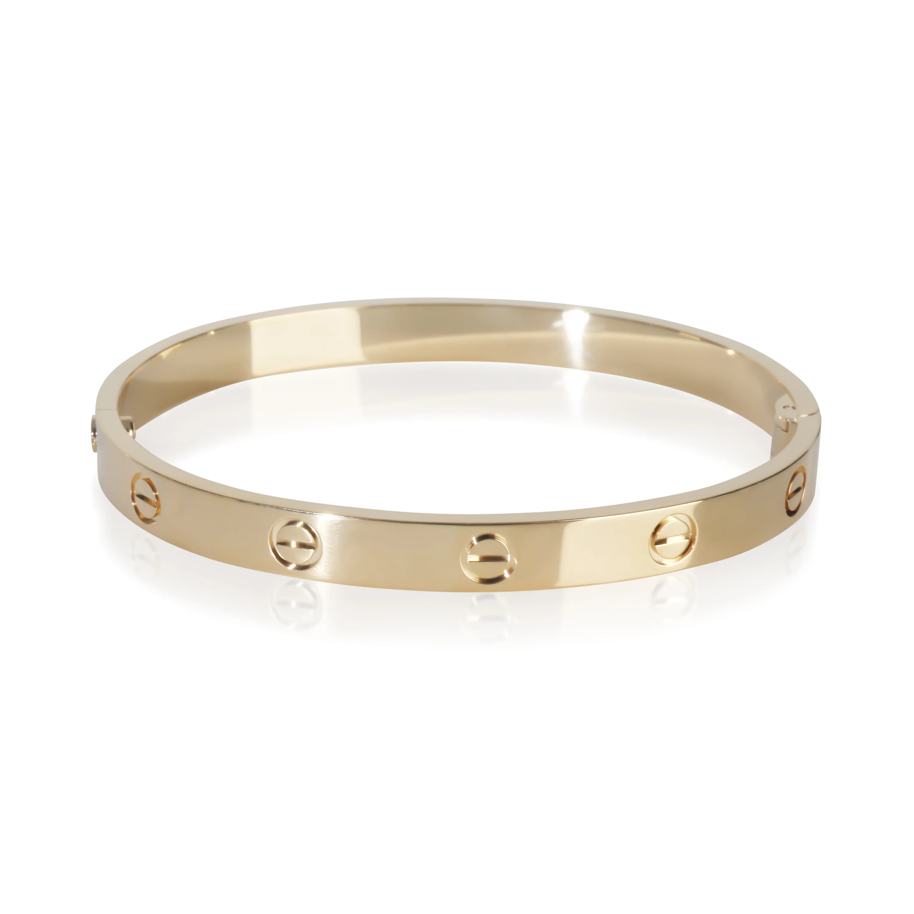Yellow Gold  Single Screw Love Bracelet - Image 3