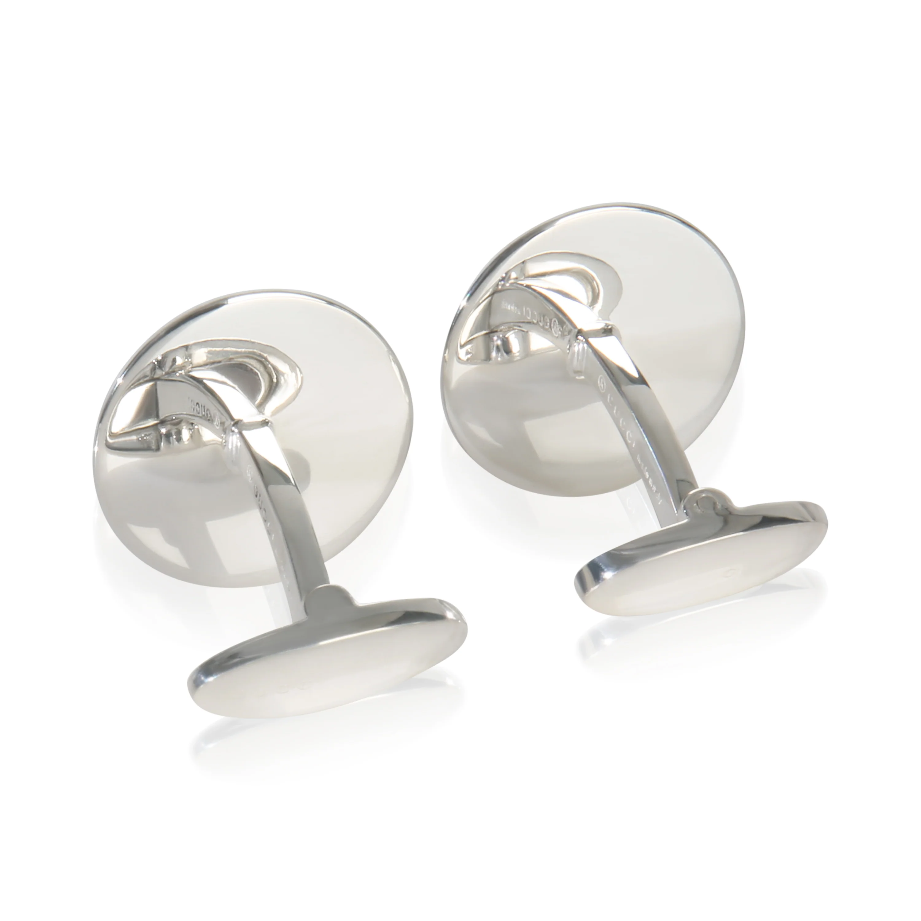 Sterling Silver Crest Cufflinks - Image 4