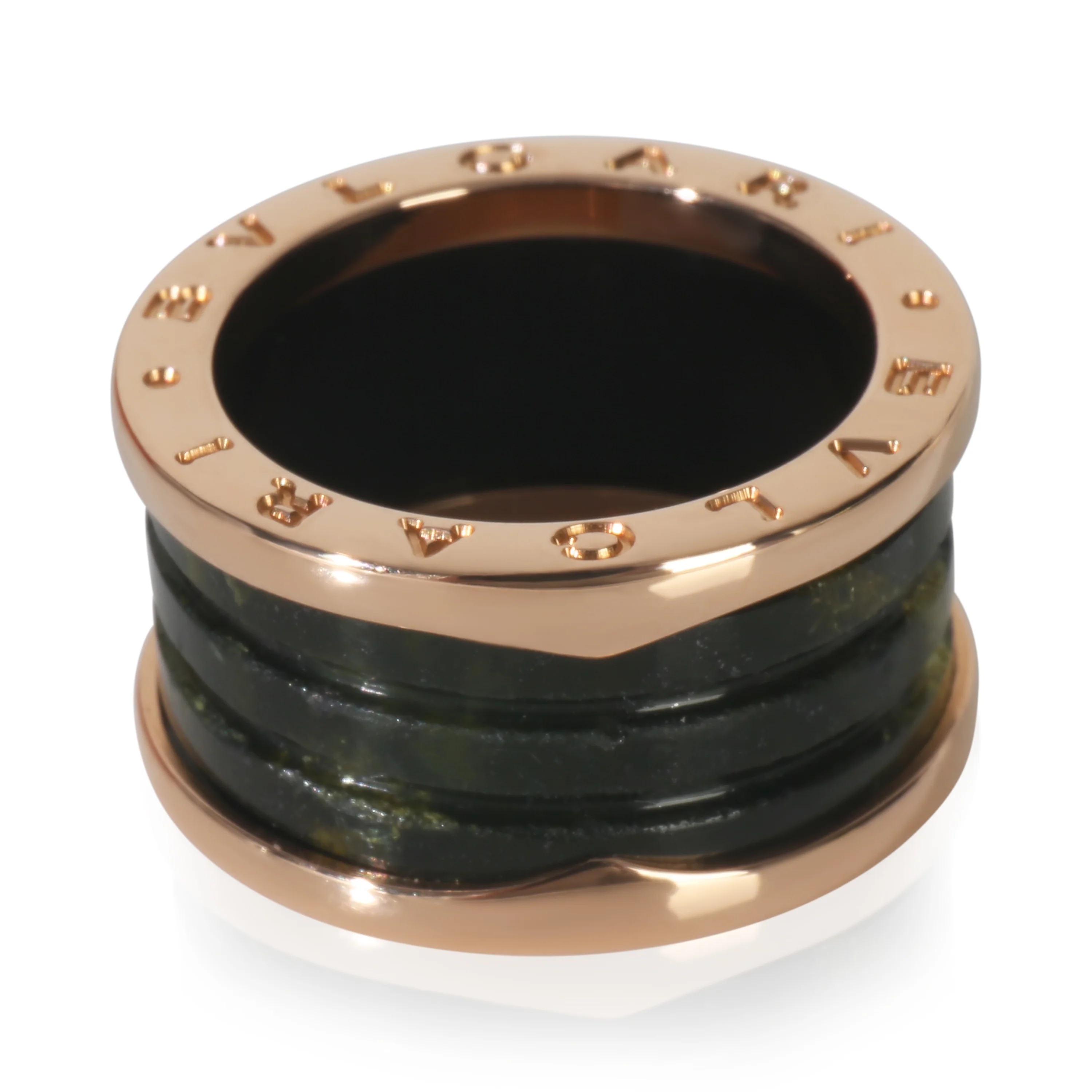 Rose Gold B.zero1 Marble Ring
