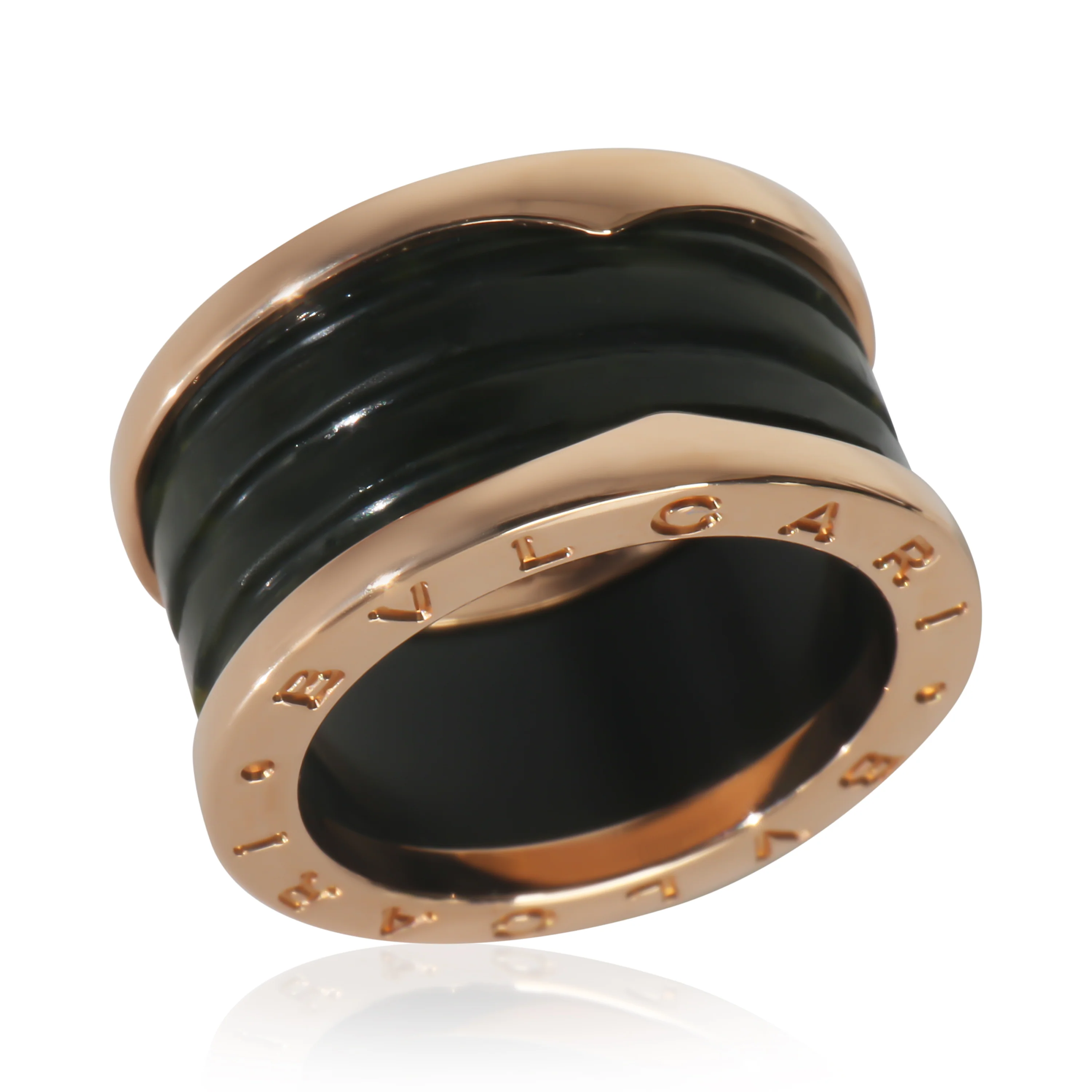 Rose Gold B.zero1 Marble Ring - Image 5
