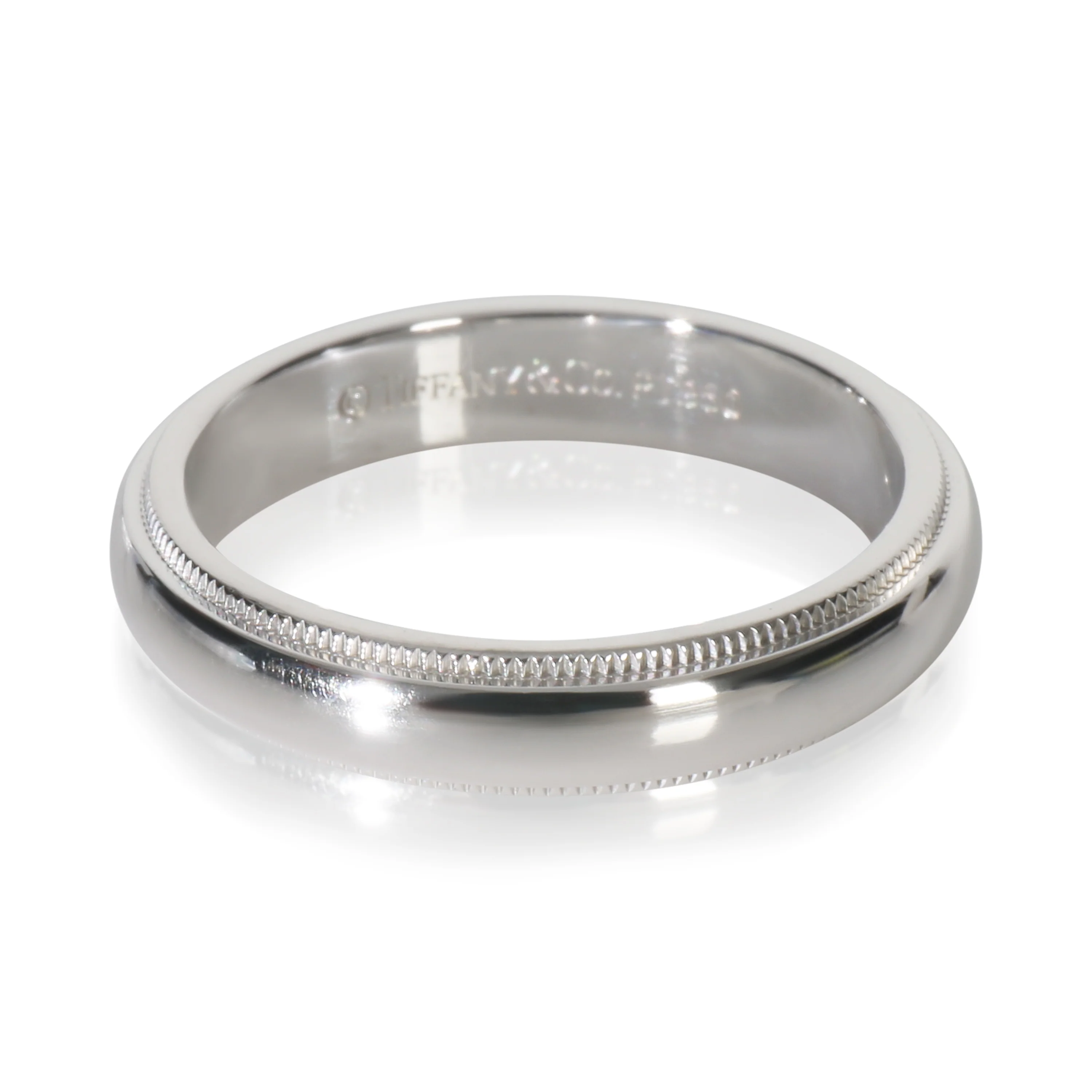 Platinum Tiffany Together 4mm Ring