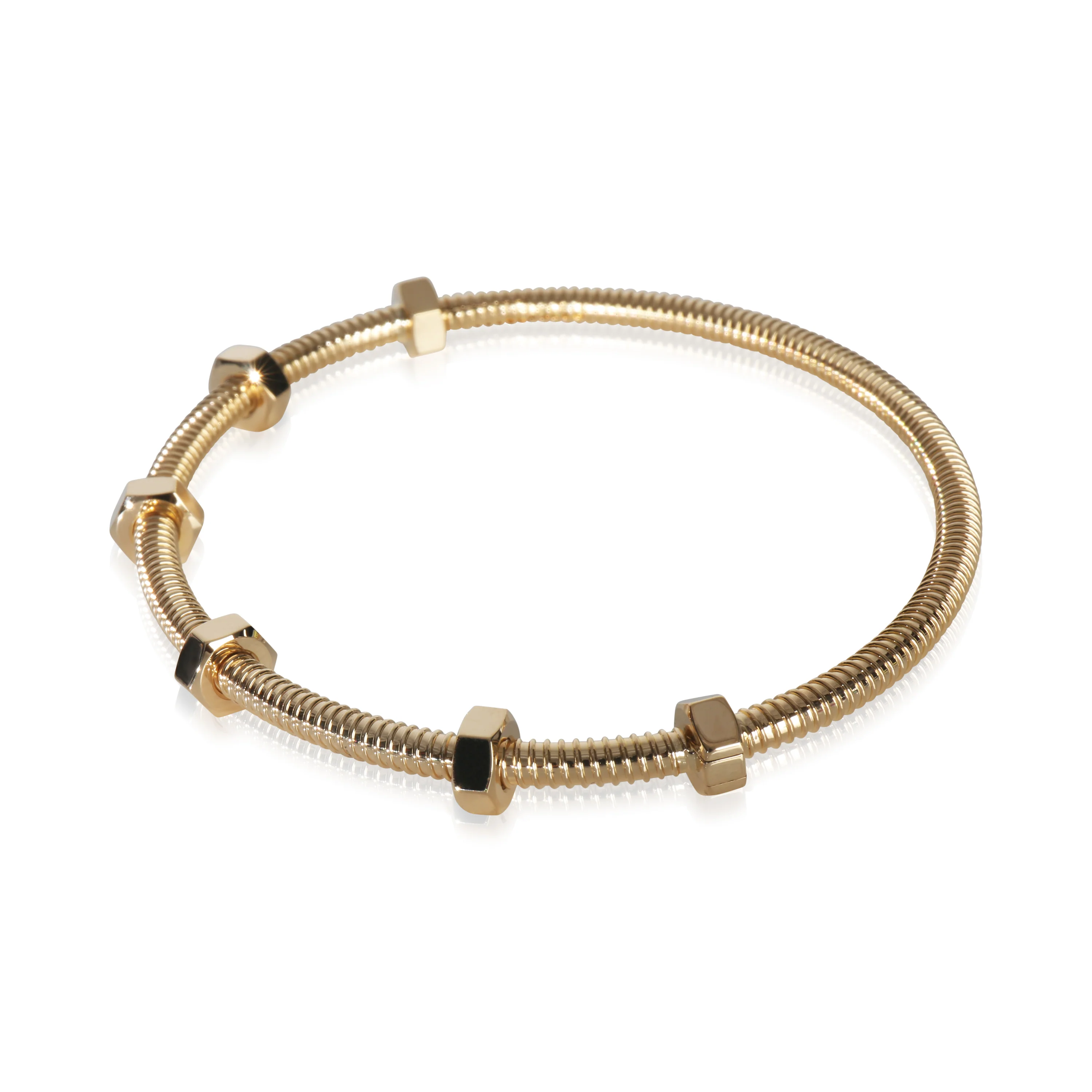 Yellow Gold Ecrou Bracelet - Image 2
