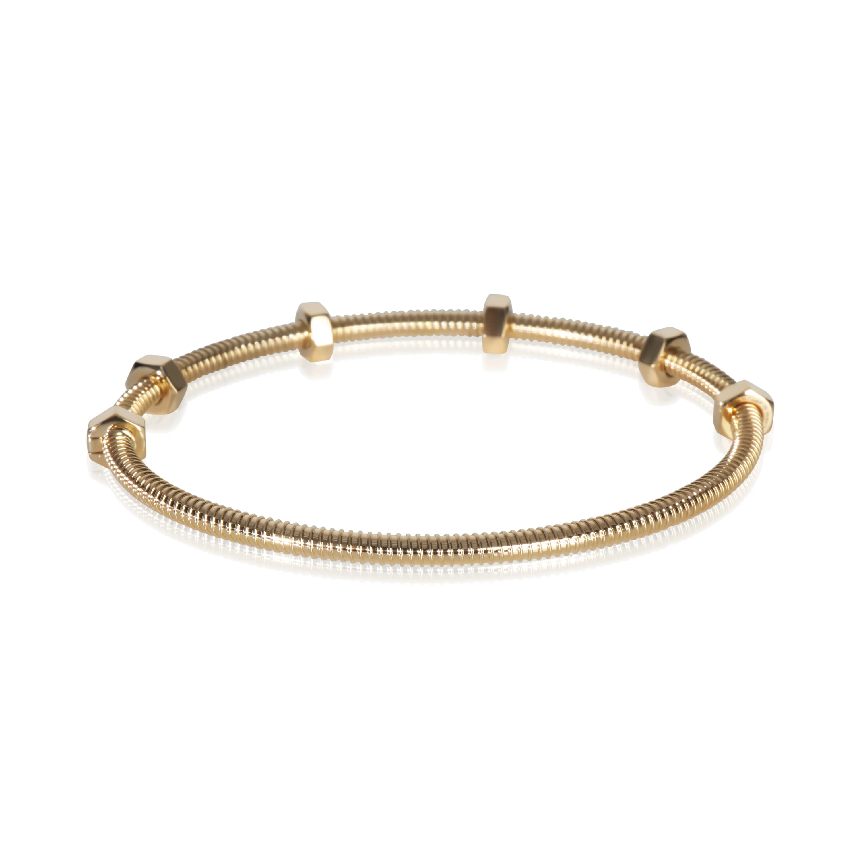 Yellow Gold Ecrou Bracelet - Image 3