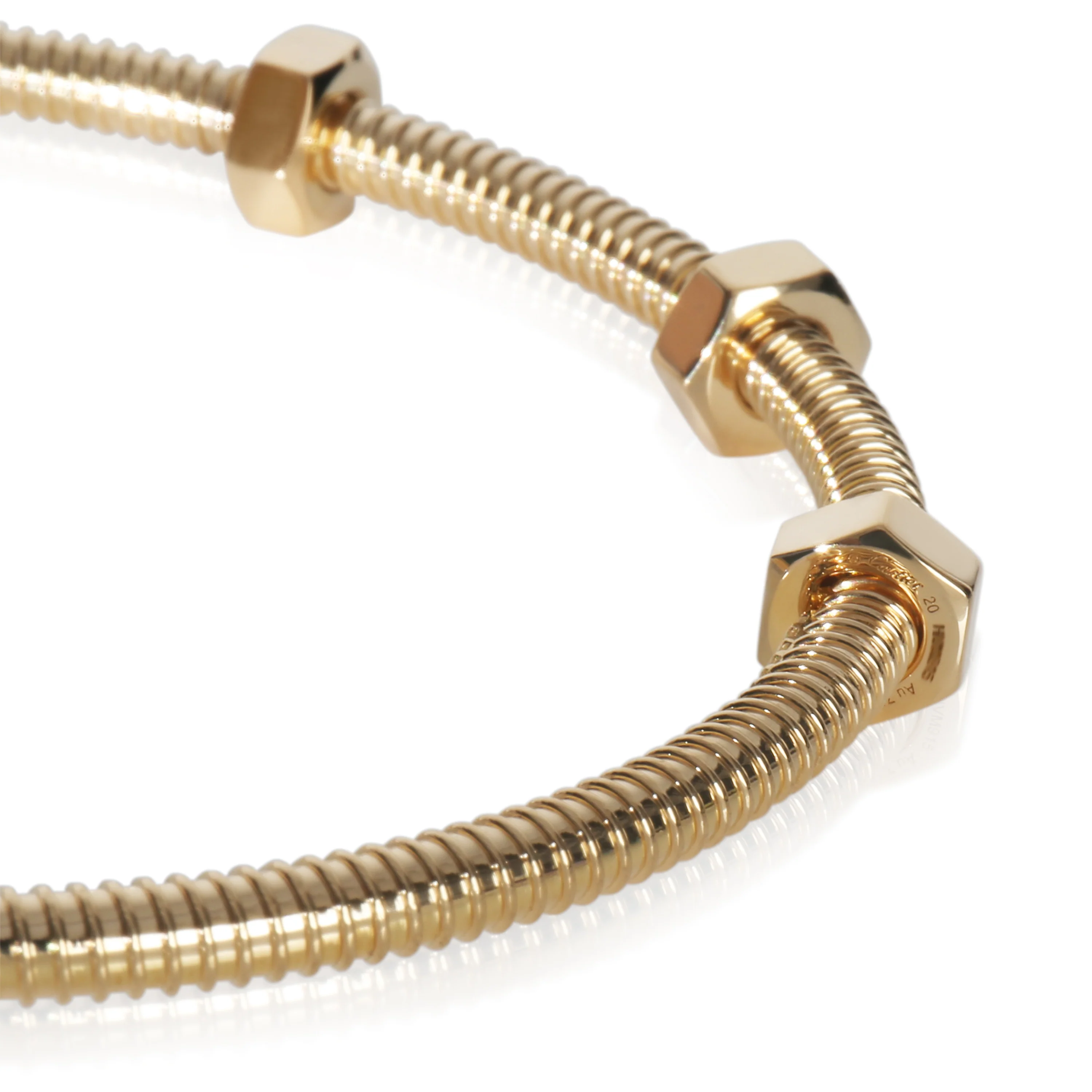Yellow Gold Ecrou Bracelet - Image 5
