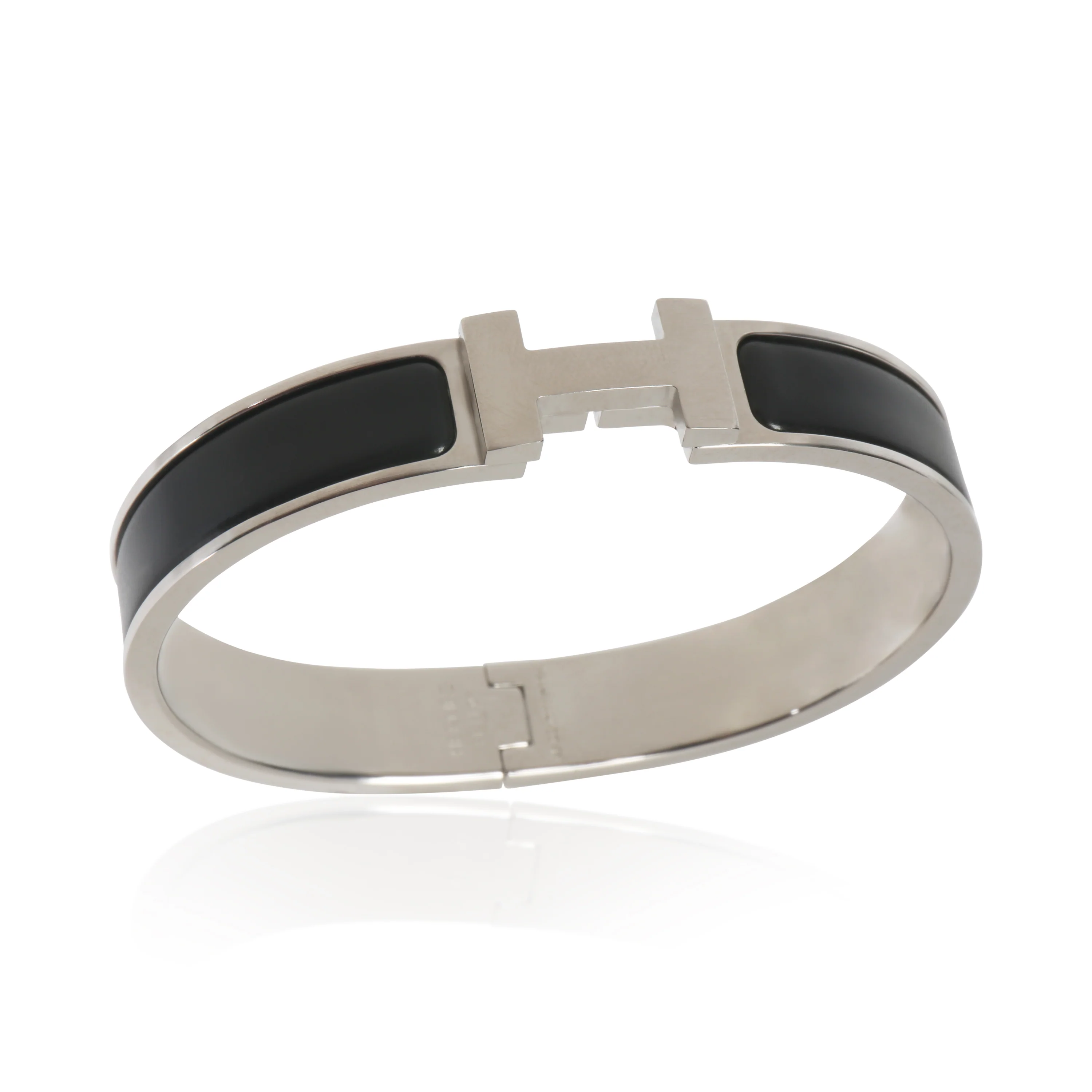 Clic HH In Noir Mat Bracelet - Image 4