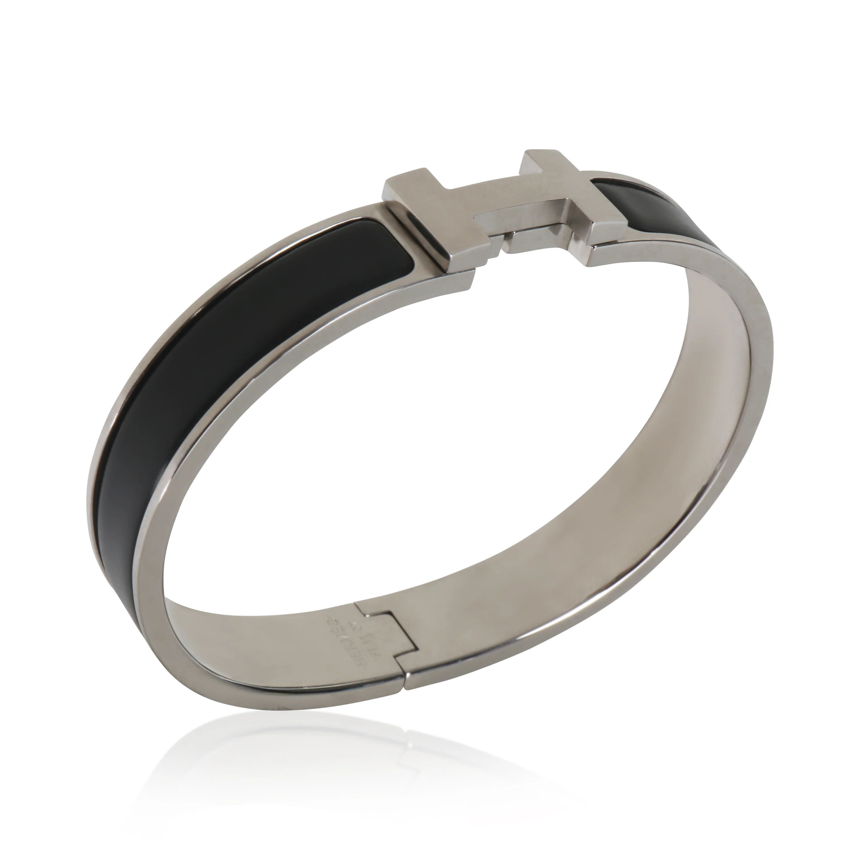 Clic HH In Noir Mat Bracelet - Image 6