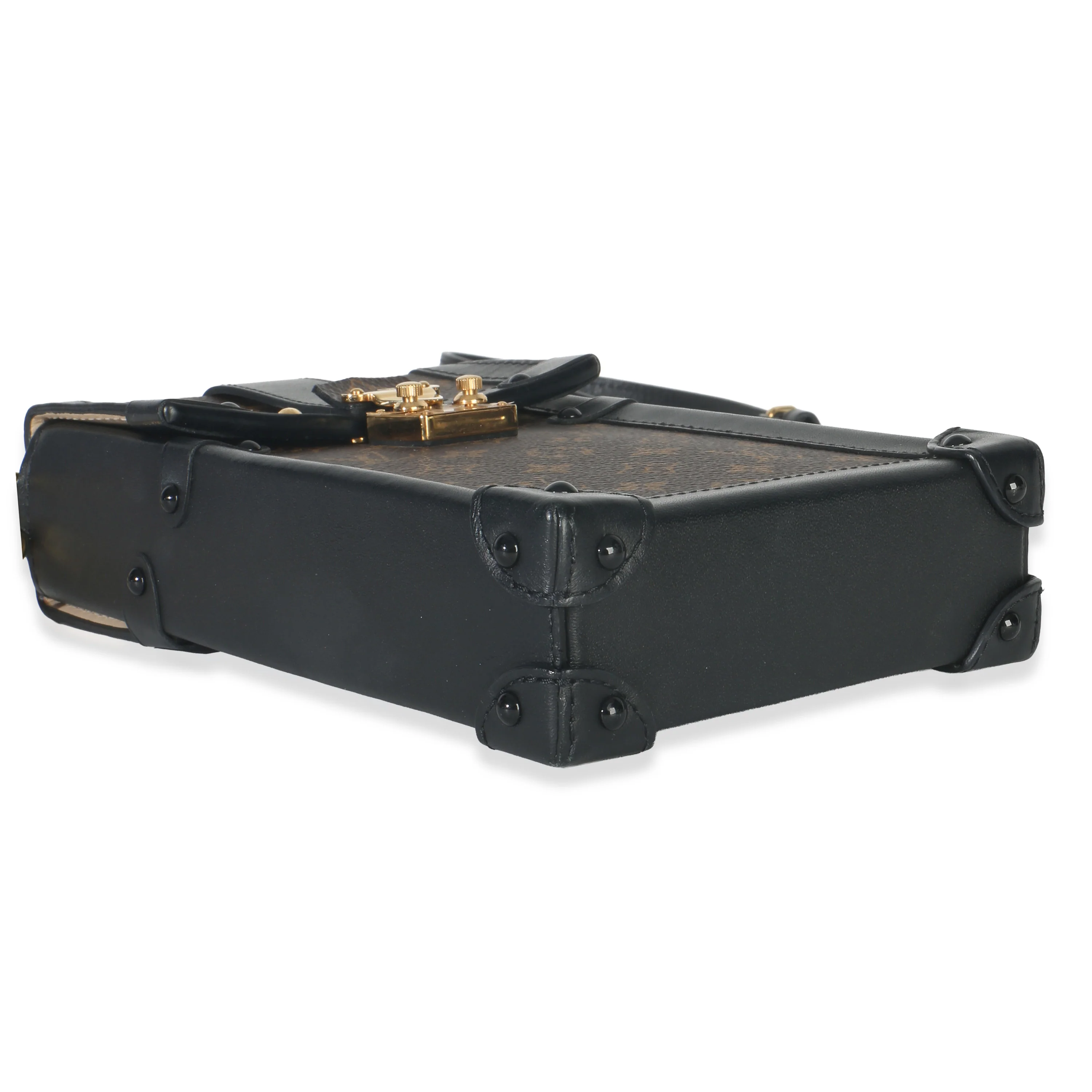 Black Monogram Canvas Verticale Trunk Pochette - Image 6