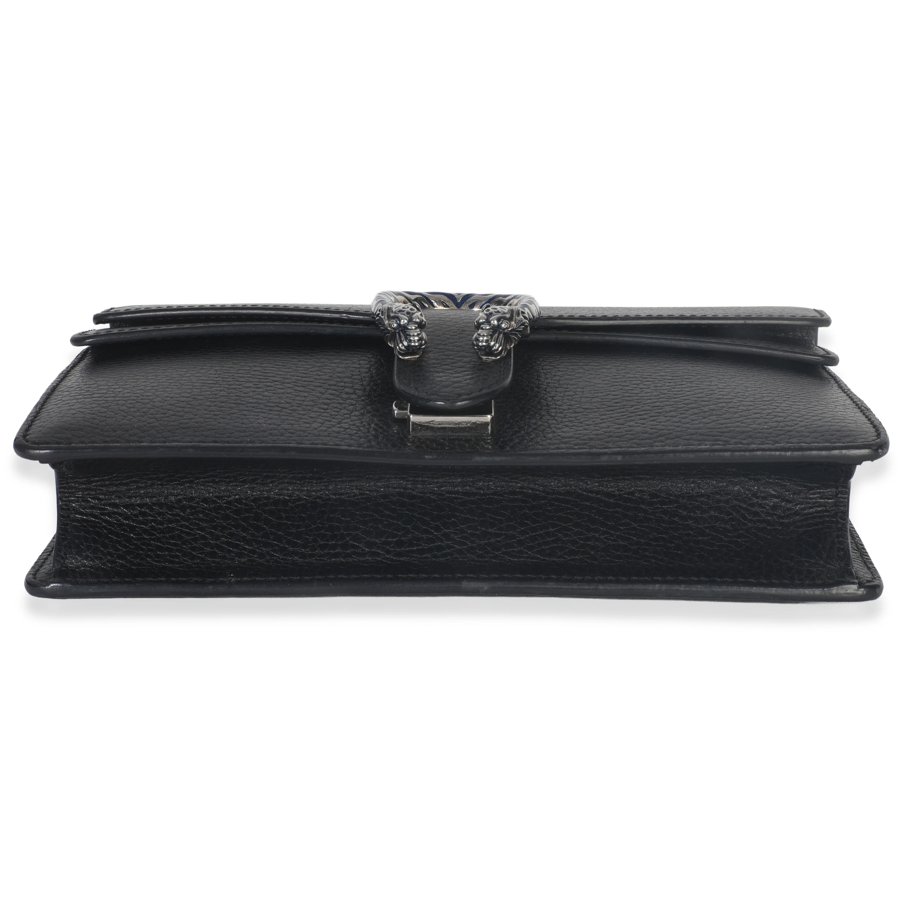 Black Pebbled Calfskin Small Dionysus Shoulder Bag - Image 5