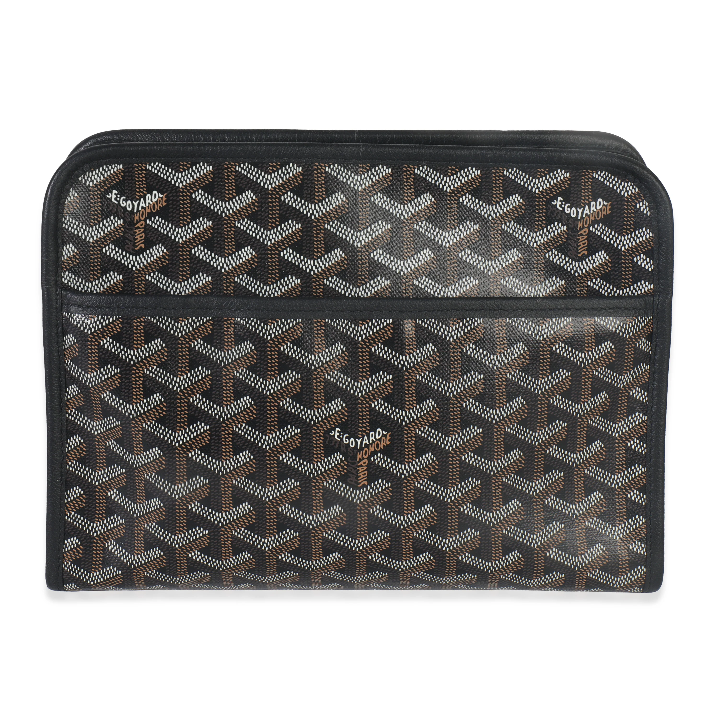 Black Goyardine Canvas Jouvence MM