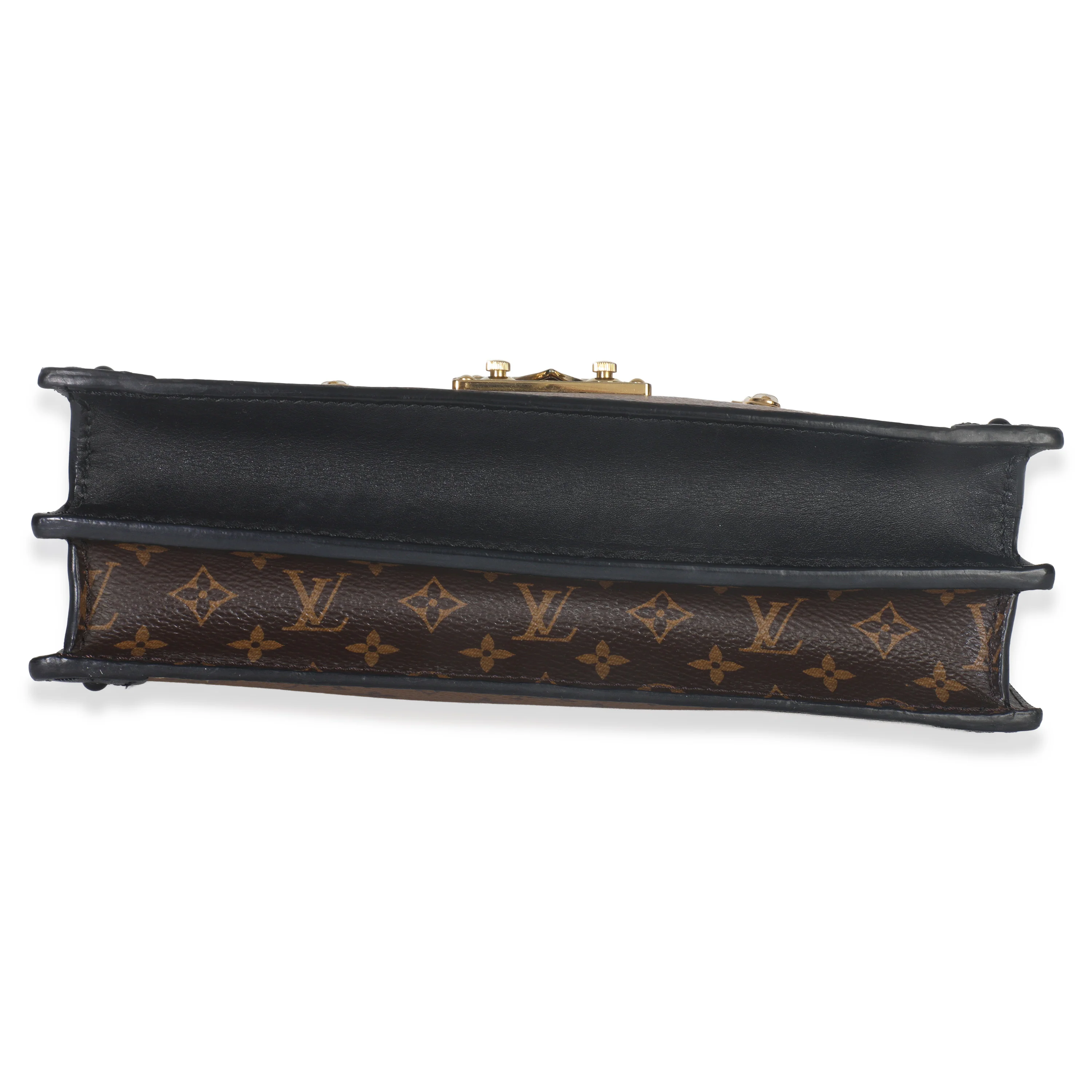 Reverse Monogram Canvas Trunk Clutch - Image 5