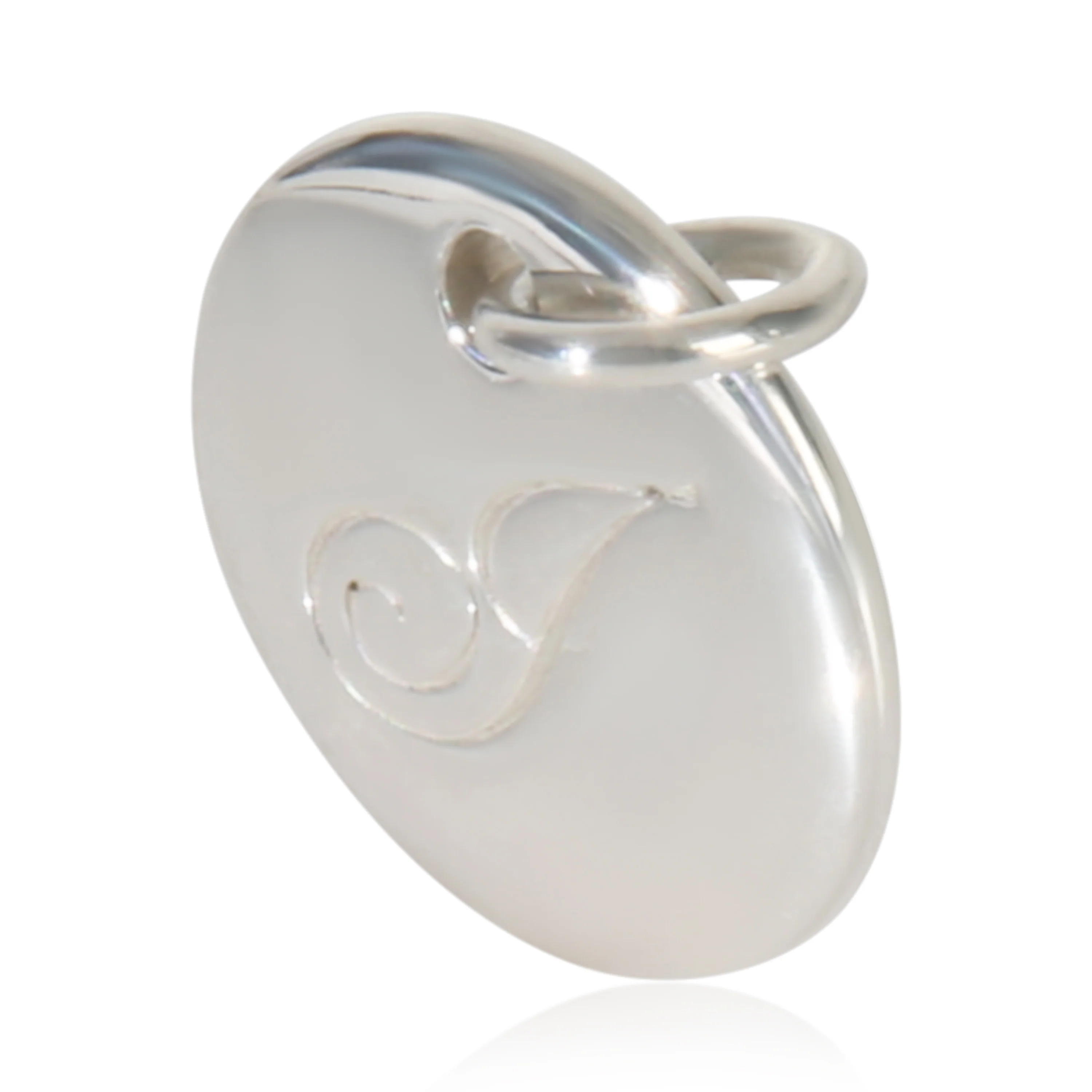 Sterling Silver Notes Initial J Charm - Image 2