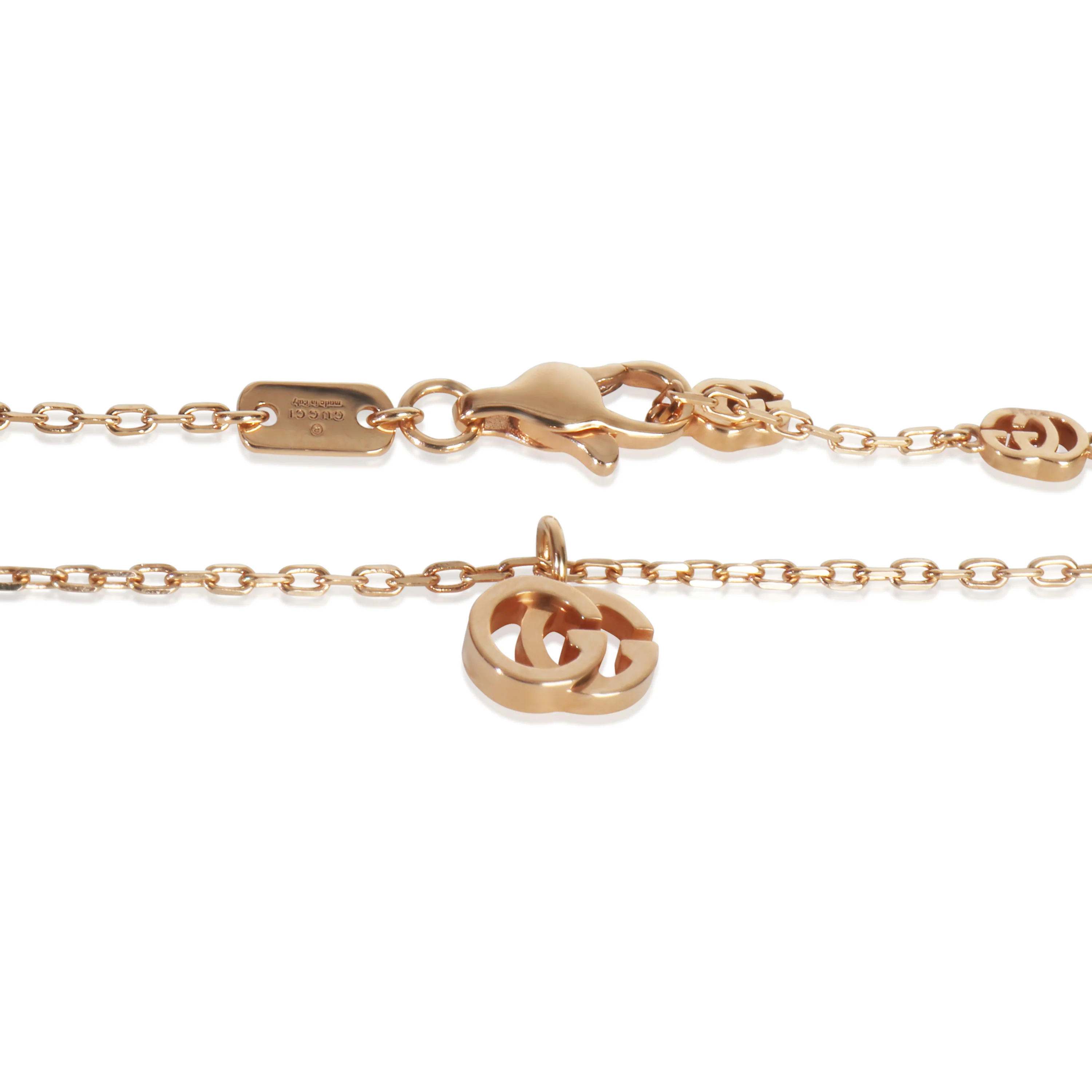 Rose Gold  GG Marmont Necklace - Image 2