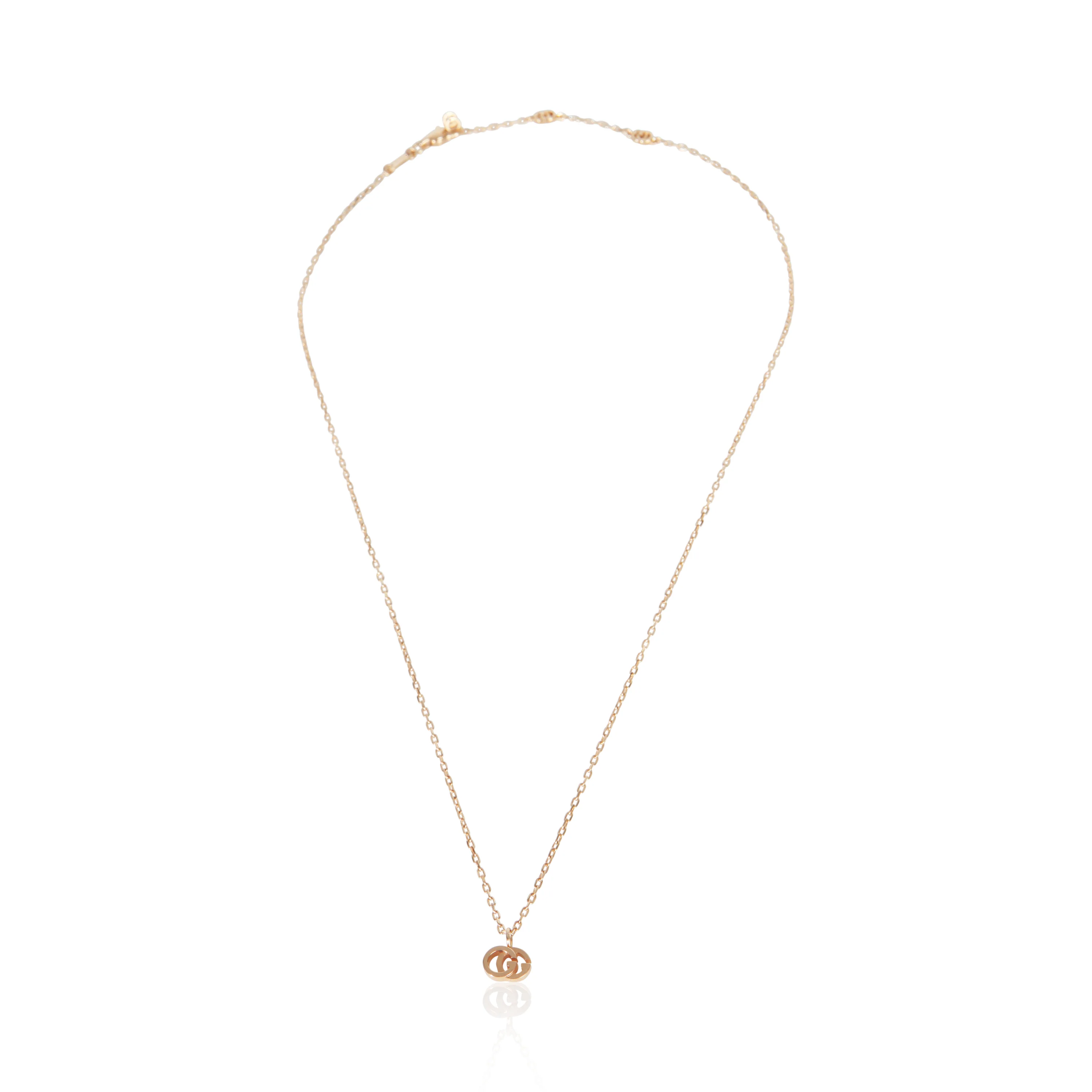 Rose Gold  GG Marmont Necklace - Image 3