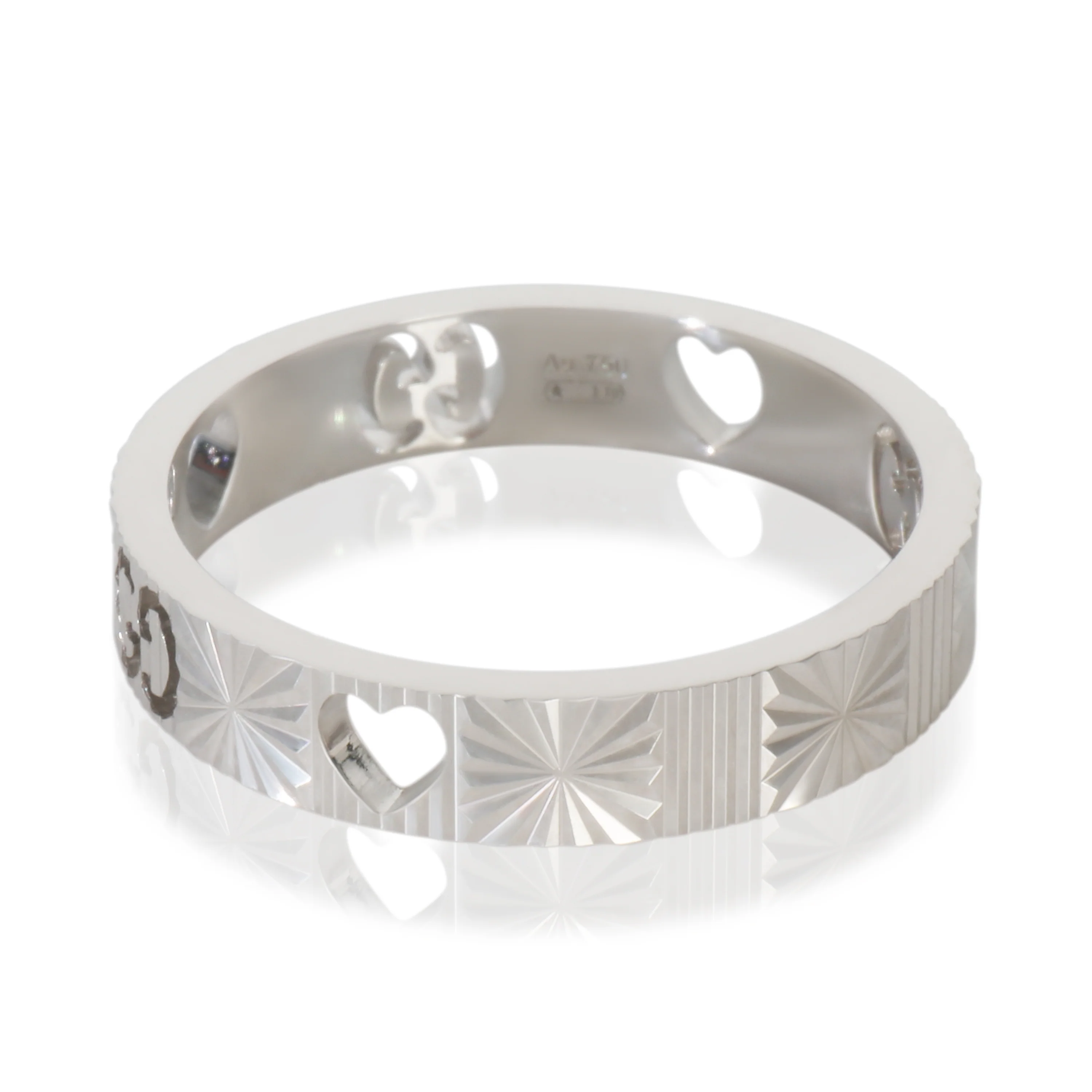 White Gold  Icon Ring - Image 3