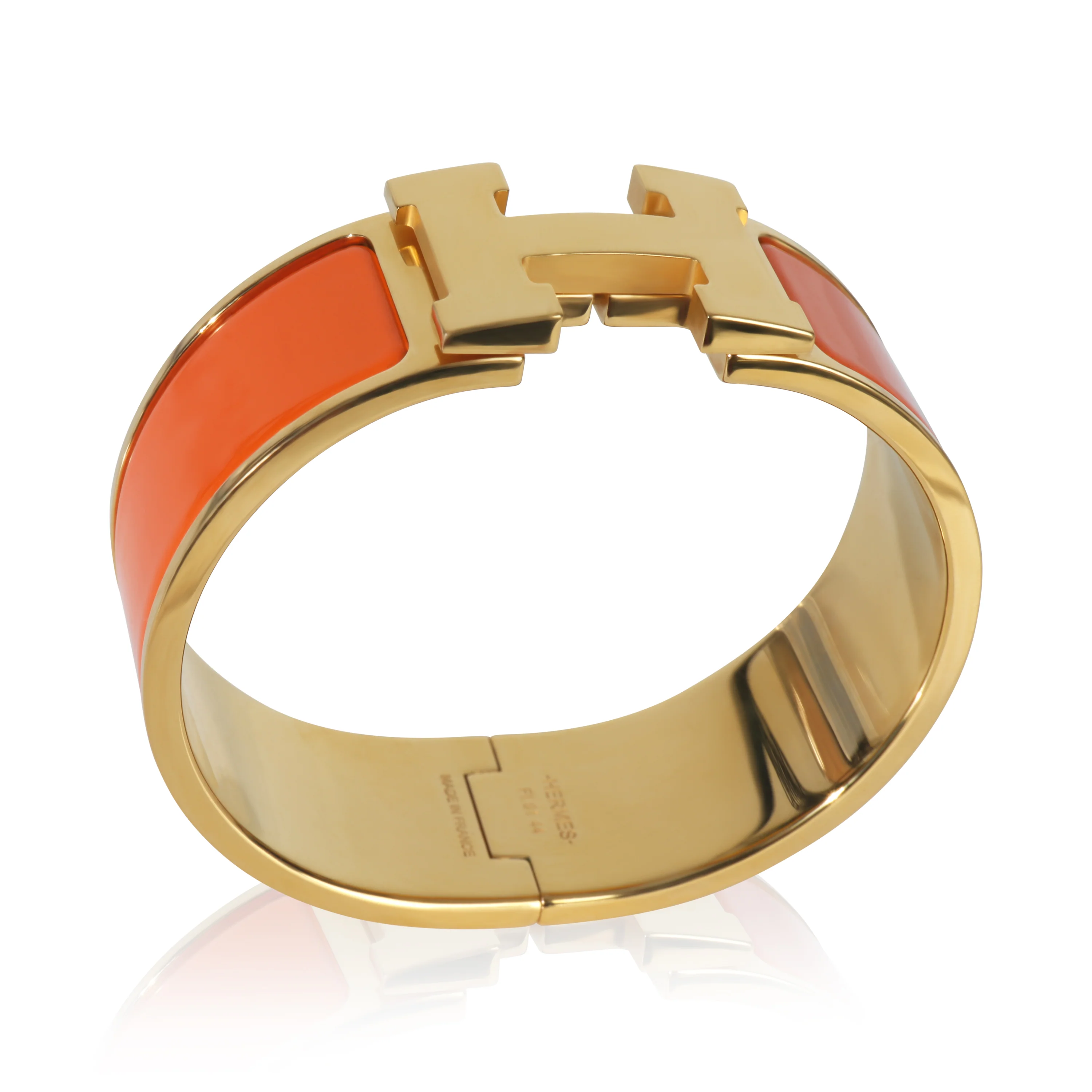 Gold-Plated Clic Clac In Organe Fruite Bracelet - Image 4