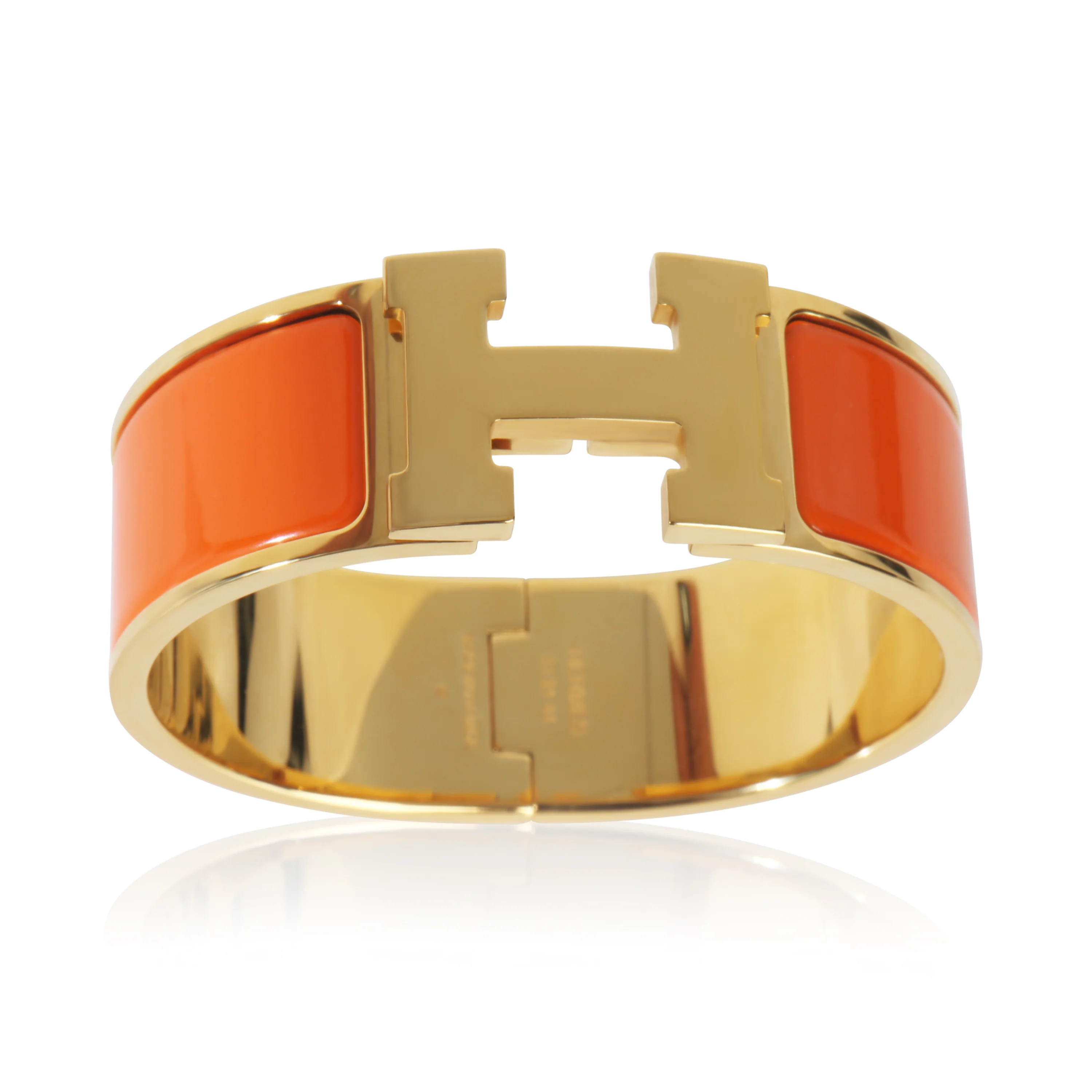 Gold-Plated Clic Clac In Organe Fruite Bracelet - Image 6