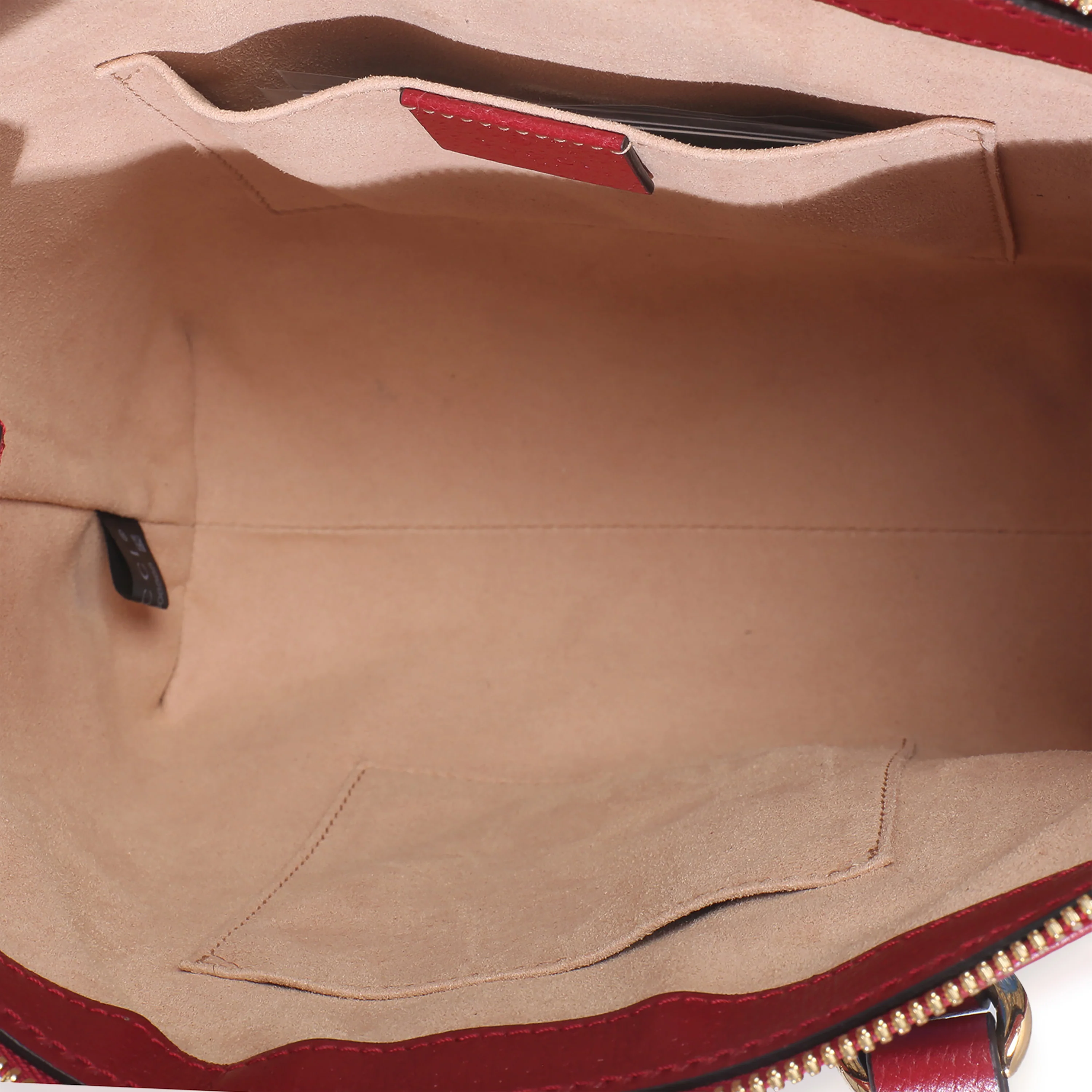 GG Monogram Red Flora Ophidia Small Top Handle Tote - Image 9
